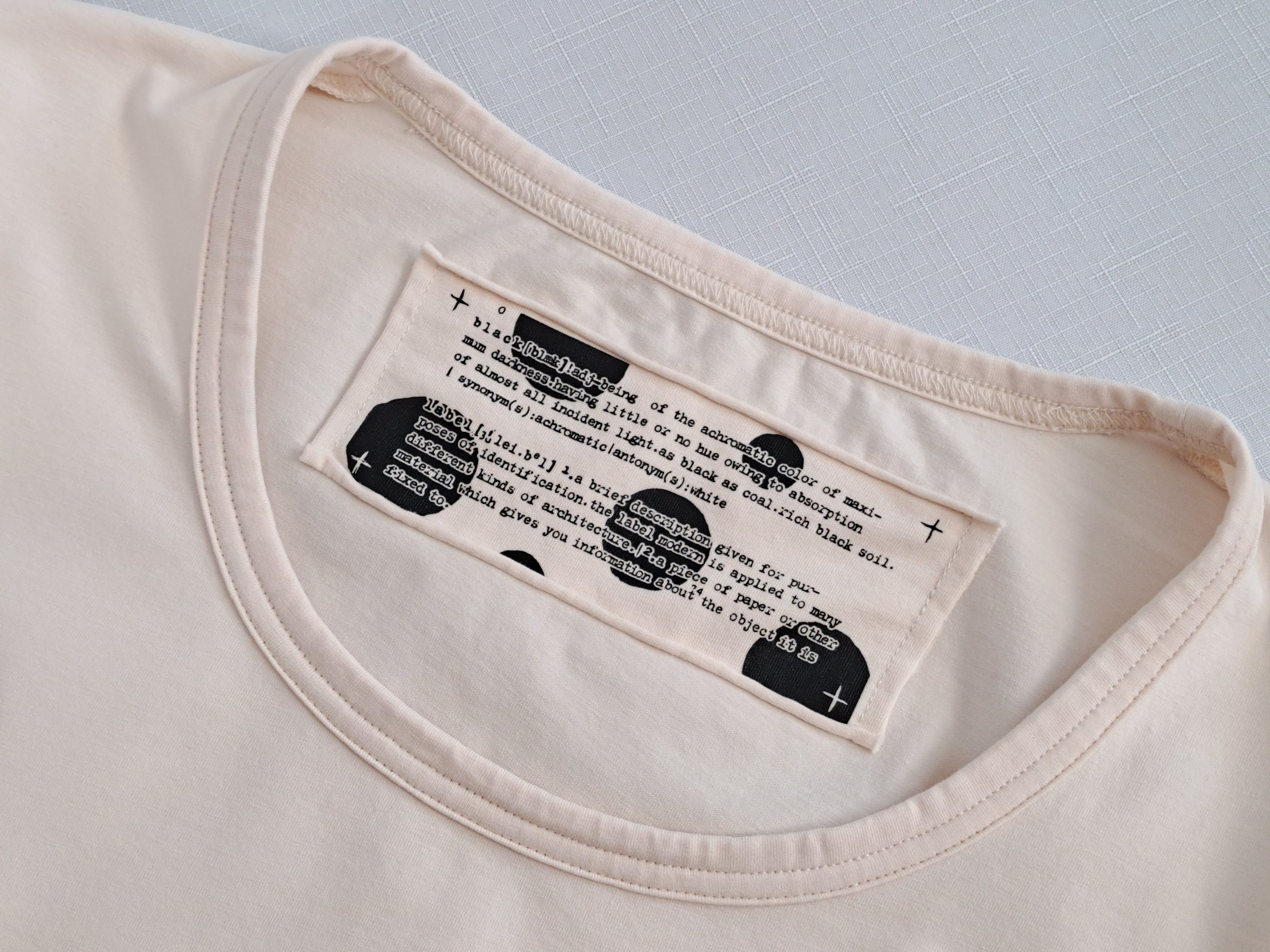 Rundholz RUNDHOLZ Black Label avant garde t-shirt. Size S. Size S / US 4 / IT 40 - 5 Thumbnail