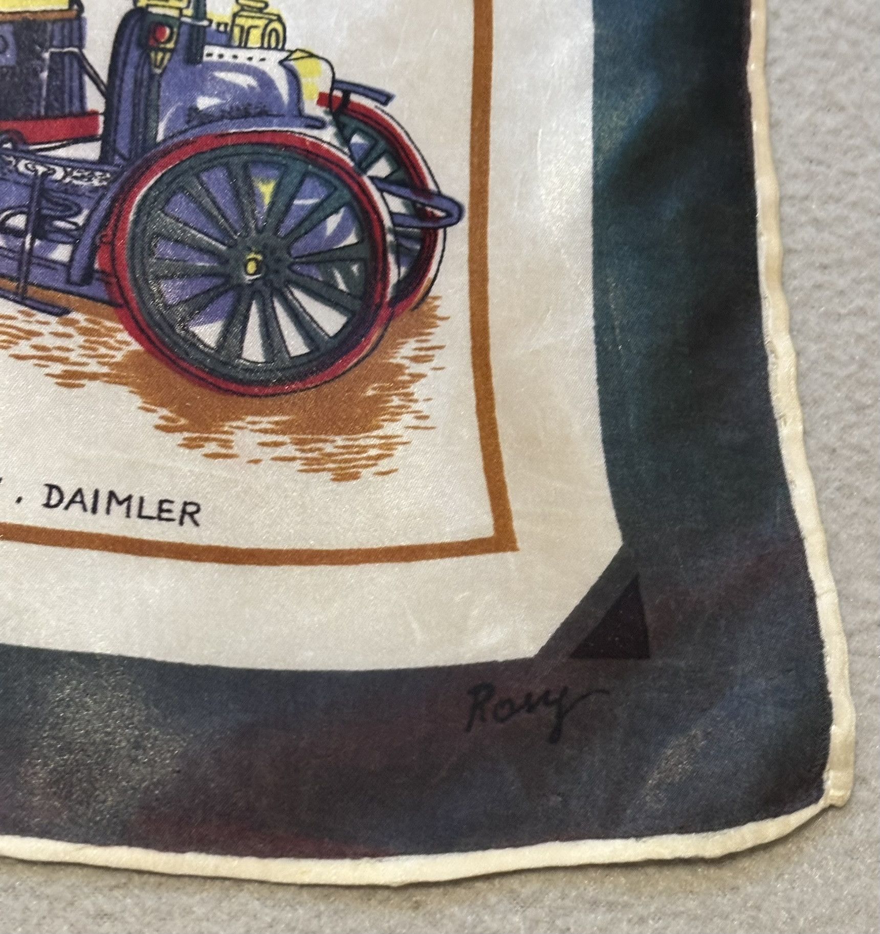 Other Scarf/Scarf Old cars Vintage cars 60s/70s Size ONE SIZE - 7 Thumbnail