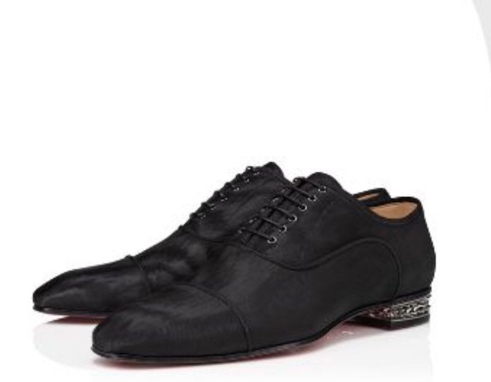 Christian Louboutin o1bcso1str1024 Greggy Rocks Flat in Black Size US 11 / EU 44 - 1 Preview
