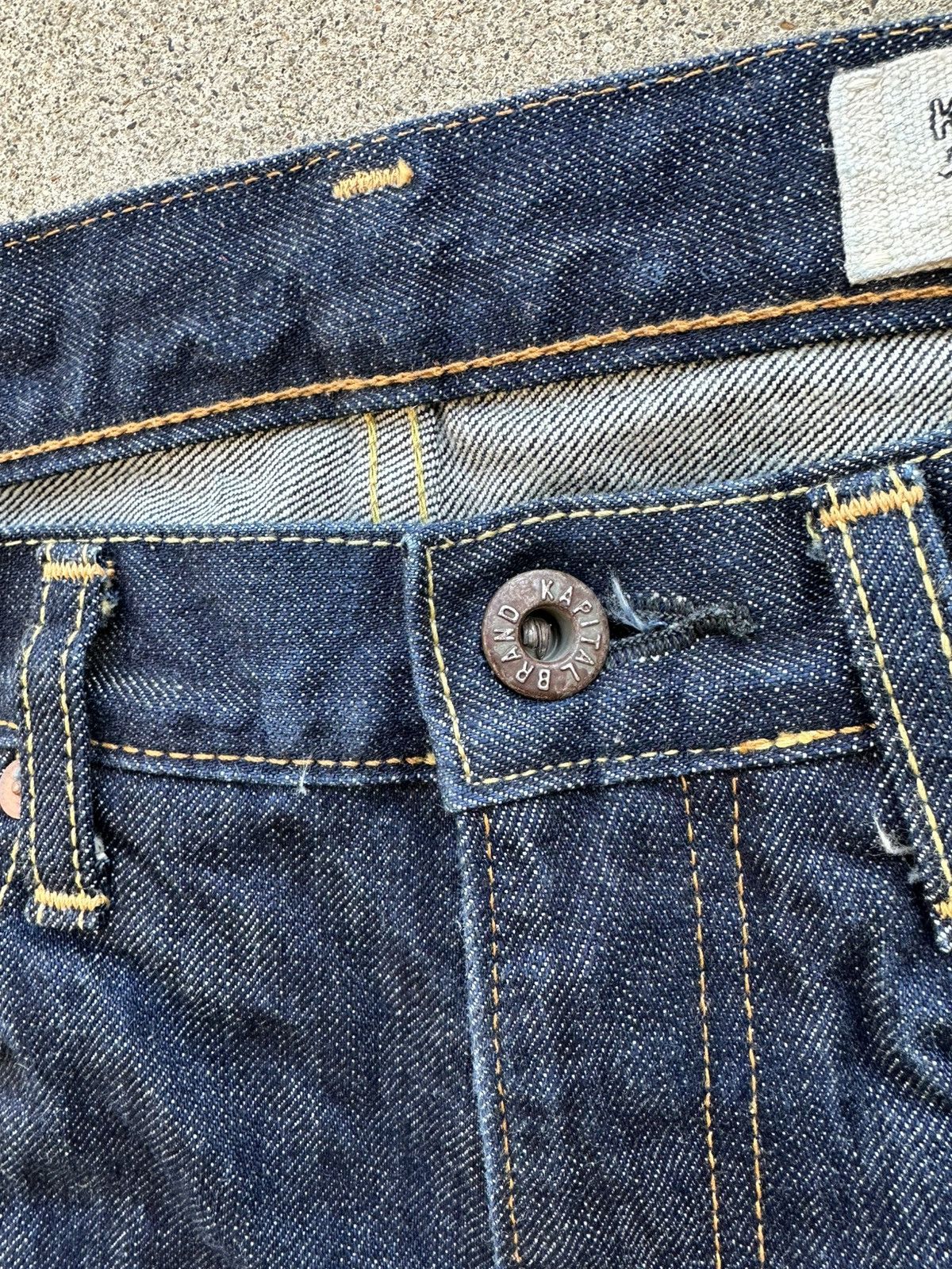 Japanese Brand × Kapital Kapital Selvedge Jeans Men Size 30x32 Slim Fit Made In Japan Size US 30 / EU 46 - 4 Thumbnail
