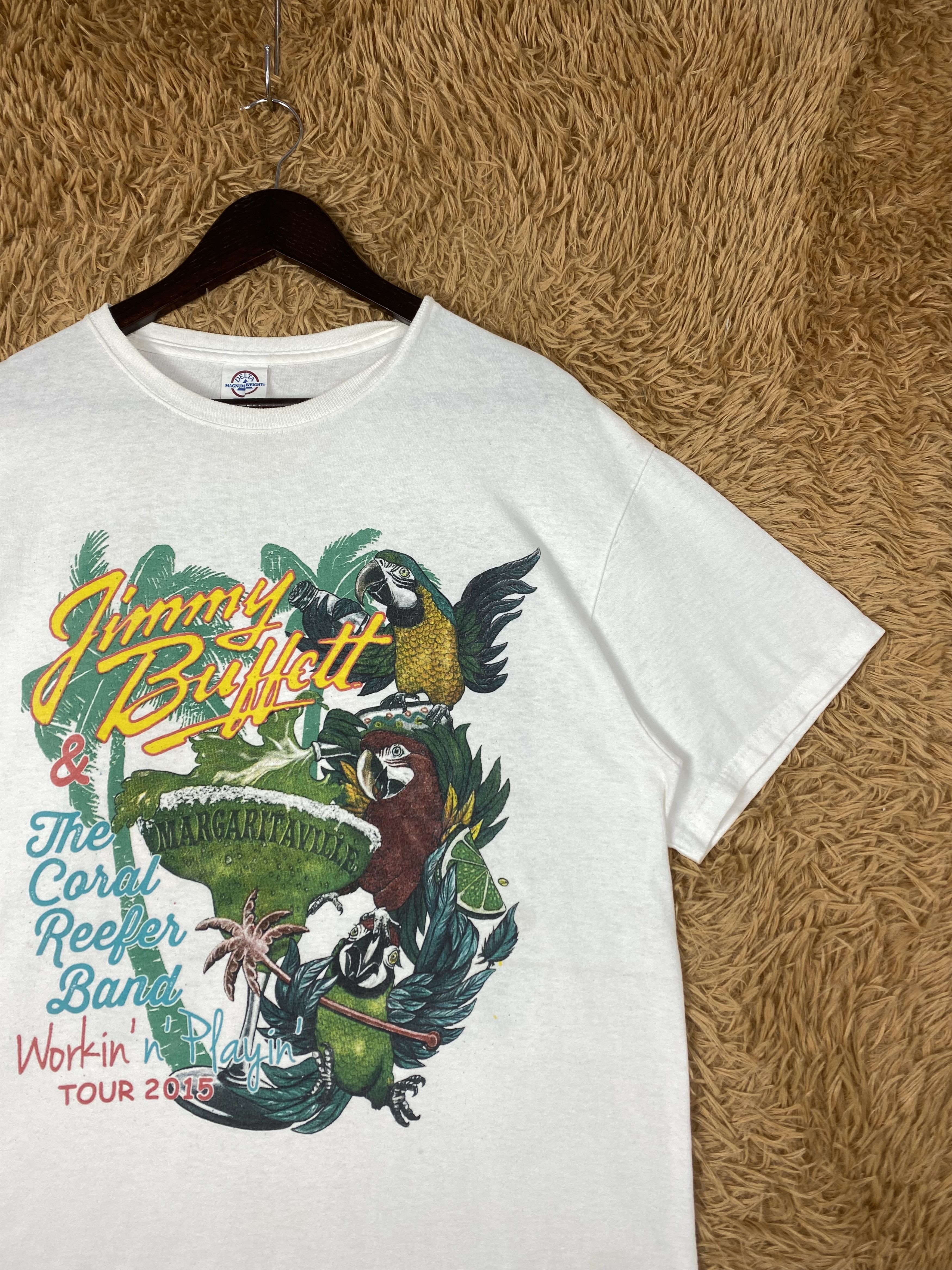 Delta Vintage Delta Parrot T-Shirts PT0053 Size US L / EU 52-54 / 3 - 3 Thumbnail