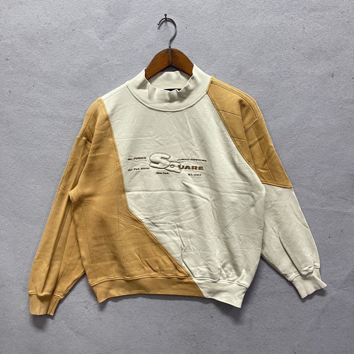 Mr. Junko Mr Junko Square Color Block Crewneck Sweatshirt Size US M / EU 48-50 / 2 - 1 Thumbnail
