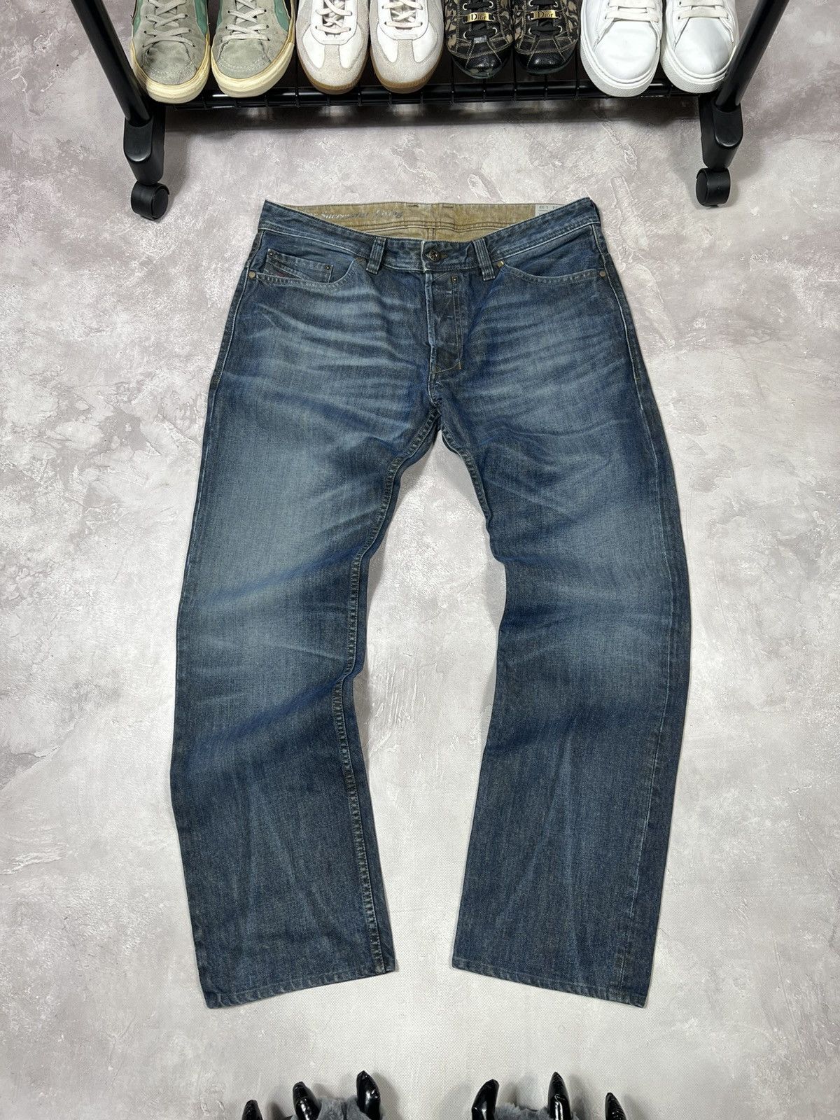 Diesel Vintage Diesel Junya Watanabe Style Baggy Jeans Size US 34 / EU 50 - 3 Thumbnail
