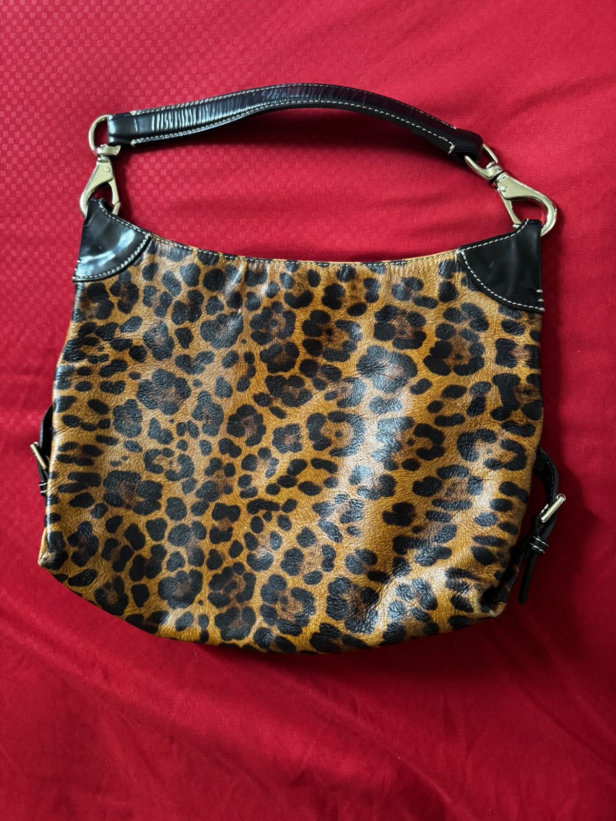 Dooney & Bourke Dooney & Bourke Leopard Leather Shoulder Bag | Authentic Size ONE SIZE - 5 Thumbnail