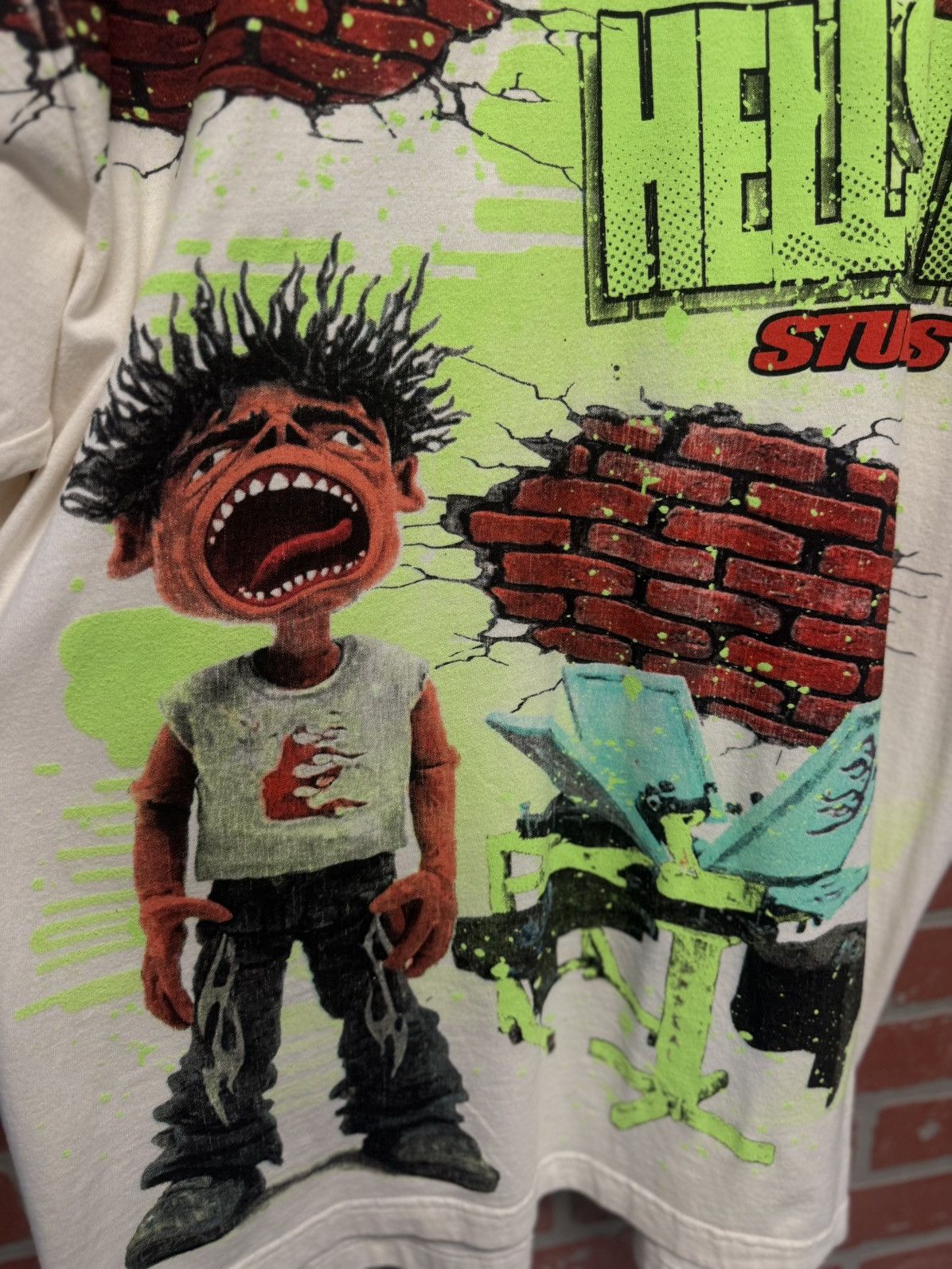 HELLSTAR Hellstar “Brick Wall” Tee Shirt Size XL (NEW) Size US XL / EU 56 / 4 - 4 Thumbnail