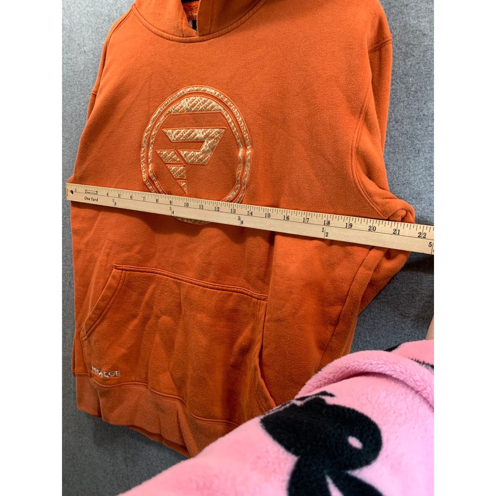 Protege Protege Hoodie Jacket Adult Medium Orange Pullover Size US M / EU 48-50 / 2 - 4 Thumbnail