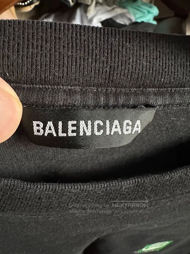 Balenciaga Balenciaga Eco-friendly Logo Short Sleeve T-Shirt Size XS Size US XS / EU 42 / 0 - 3 Thumbnail
