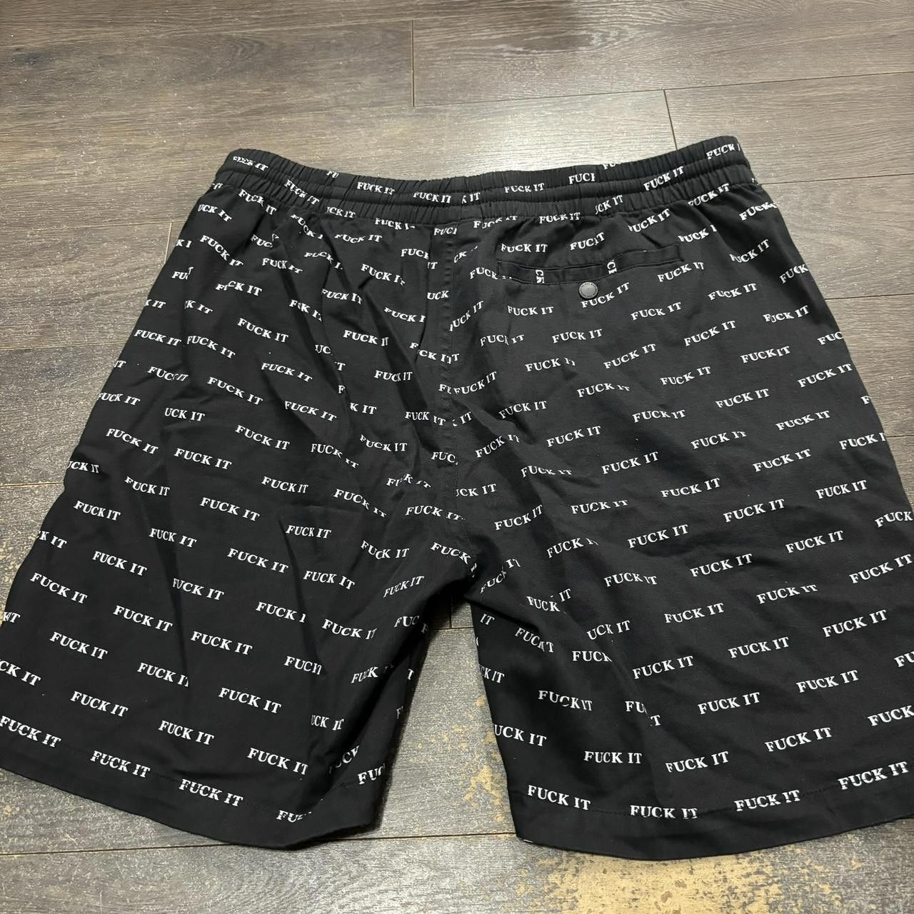 Huf Vintage Huf Fuck It Shorts Size US 36 / EU 52 - 4 Thumbnail