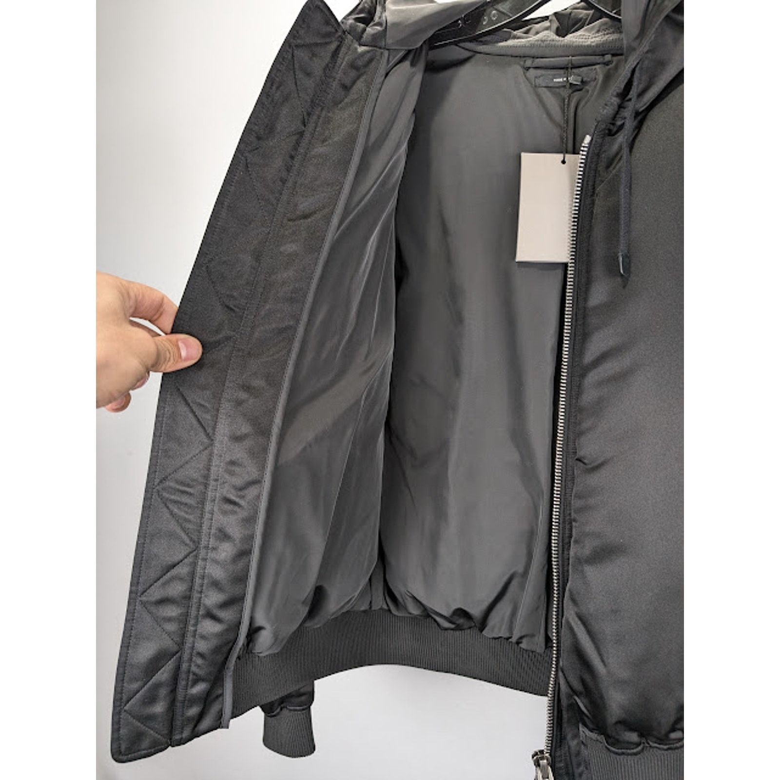 Tom Ford o1rshd1 Hooded Bomber Jacket in Black Size US M / EU 48-50 / 2 - 10 Thumbnail
