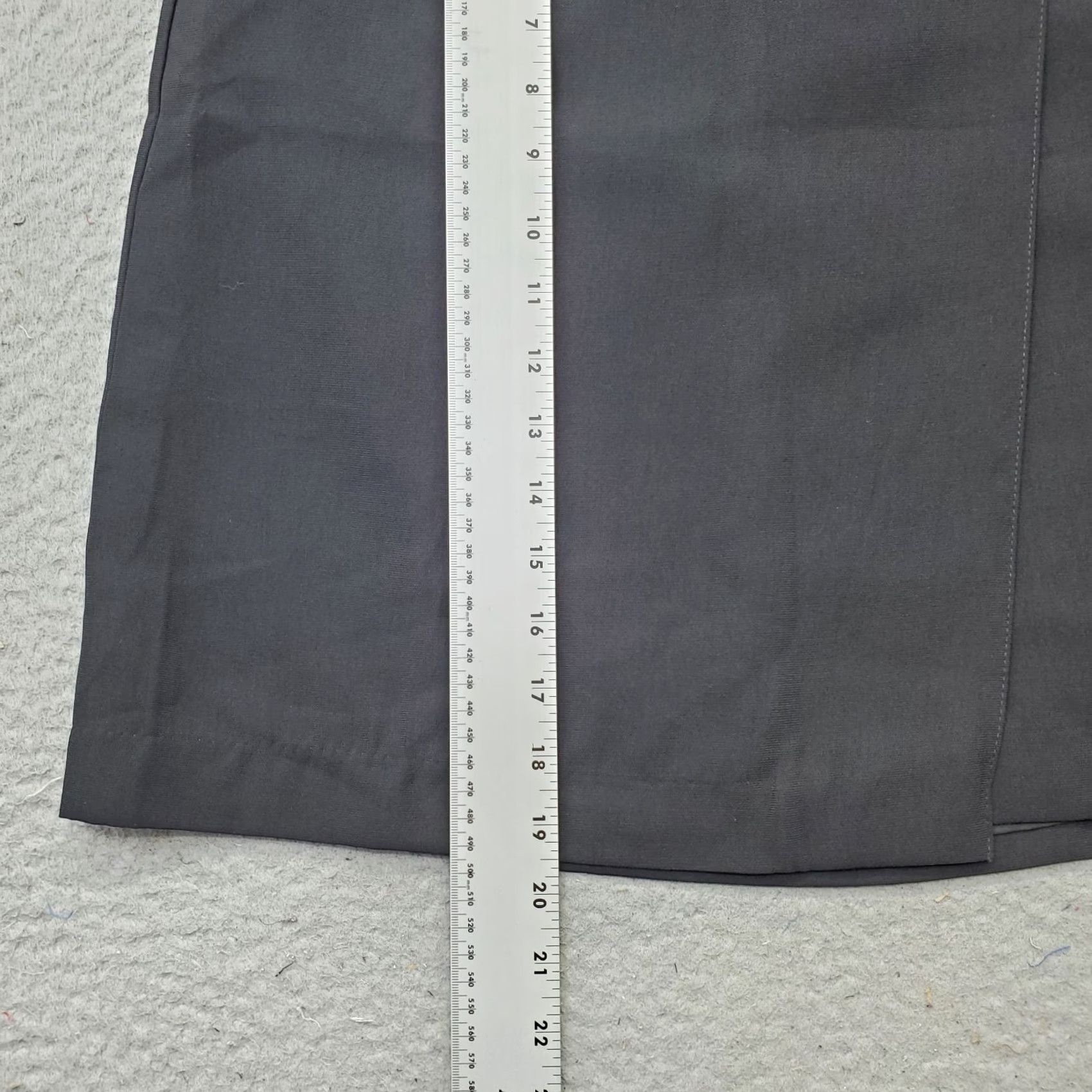 Worthington Worthington Wrap Skirt Womens Size 6 Black Lined Pull On A-line Casual Outdoor 90s? Size 28" / US 6 / IT 42 - 3 Thumbnail