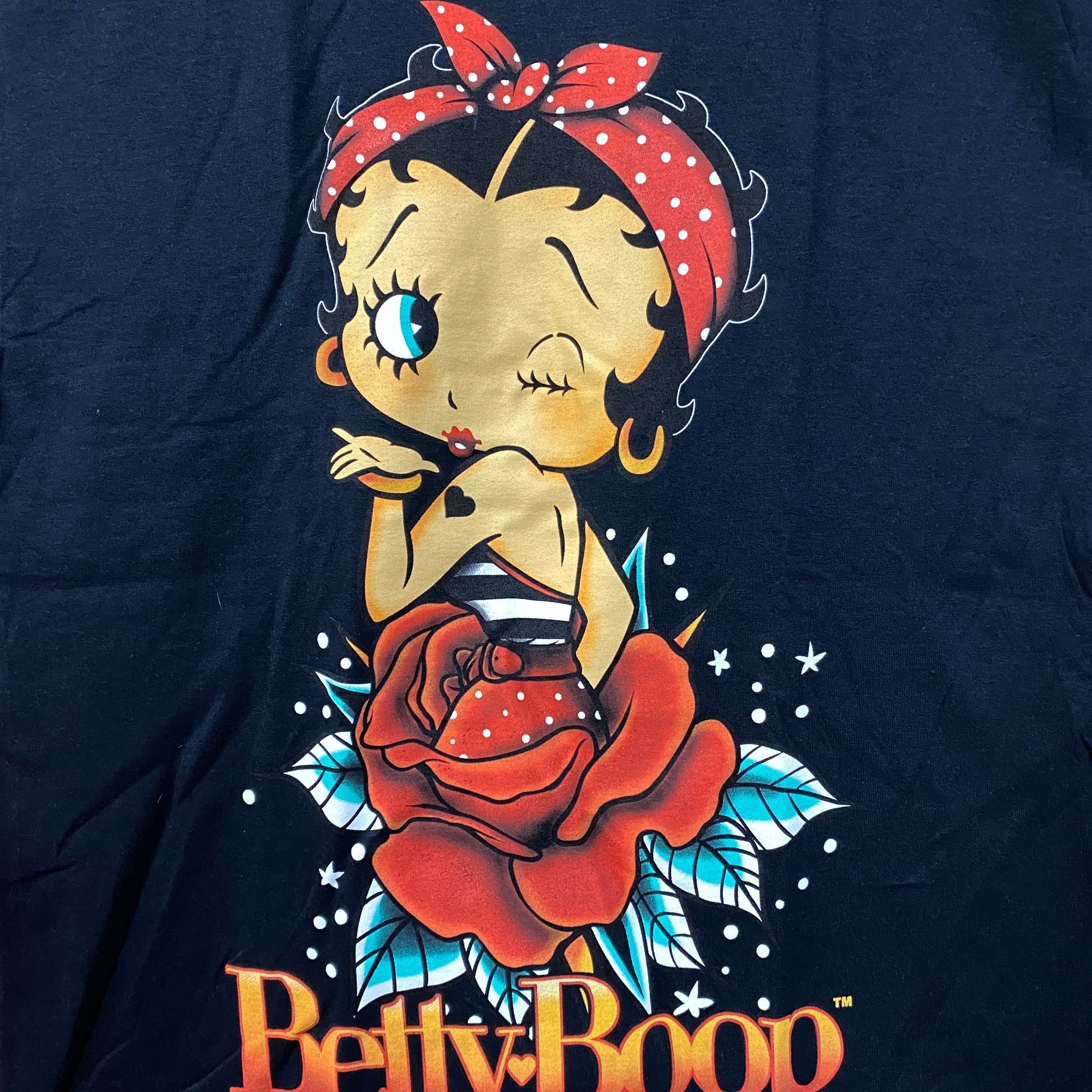Other Betty Boop Rose Design T-Shirt Medium Size US M / EU 48-50 / 2 - 2 Thumbnail