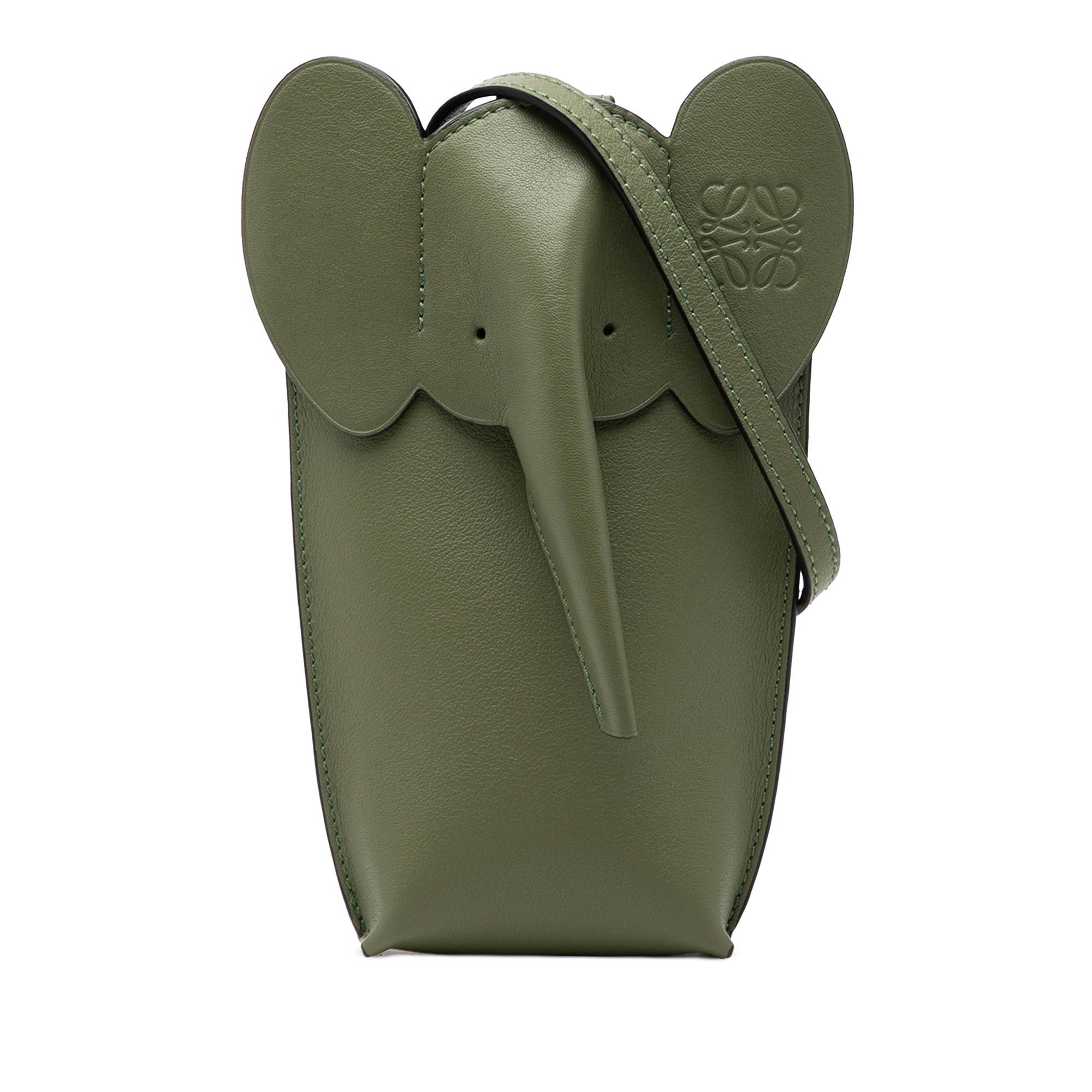 Loewe Leather Elephant Pocket Crossbody Size ONE SIZE - 1 Thumbnail