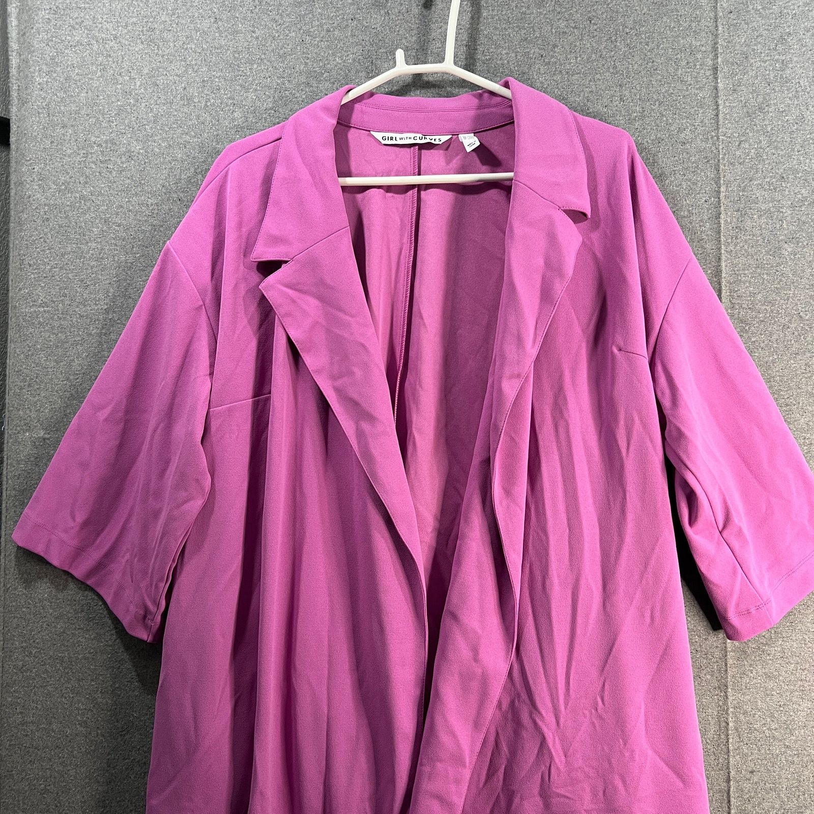 Other Girl With Curves Petite 3/4Sleeve Wrap Coat with Tie Wa Size XL / US 12-14 / IT 48-50 - 6 Thumbnail