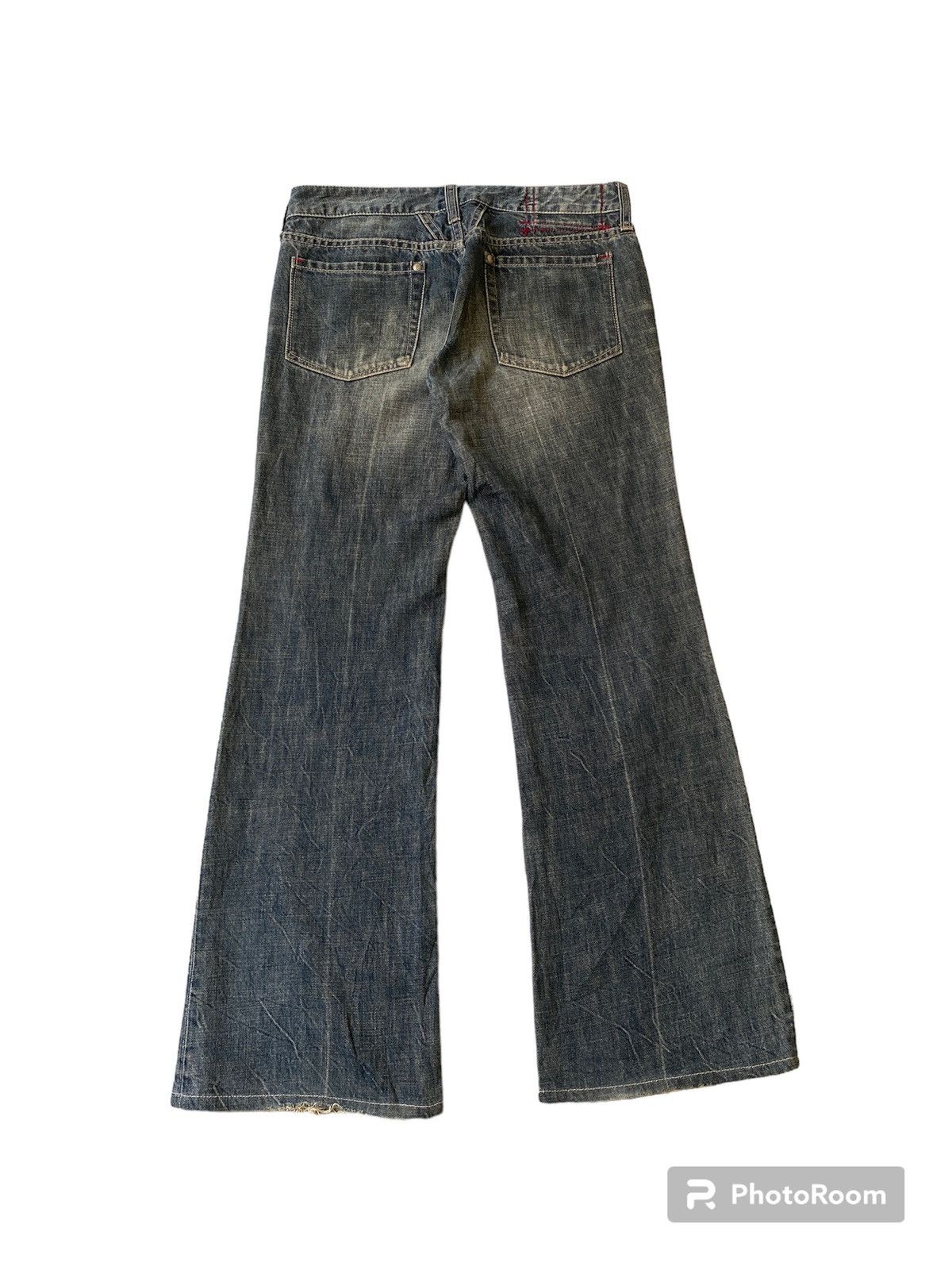 Japanese Brand × Marithe + Francois Girbaud Marithe Francois Girbaud Flared Denim Size US 29 - 2 Thumbnail