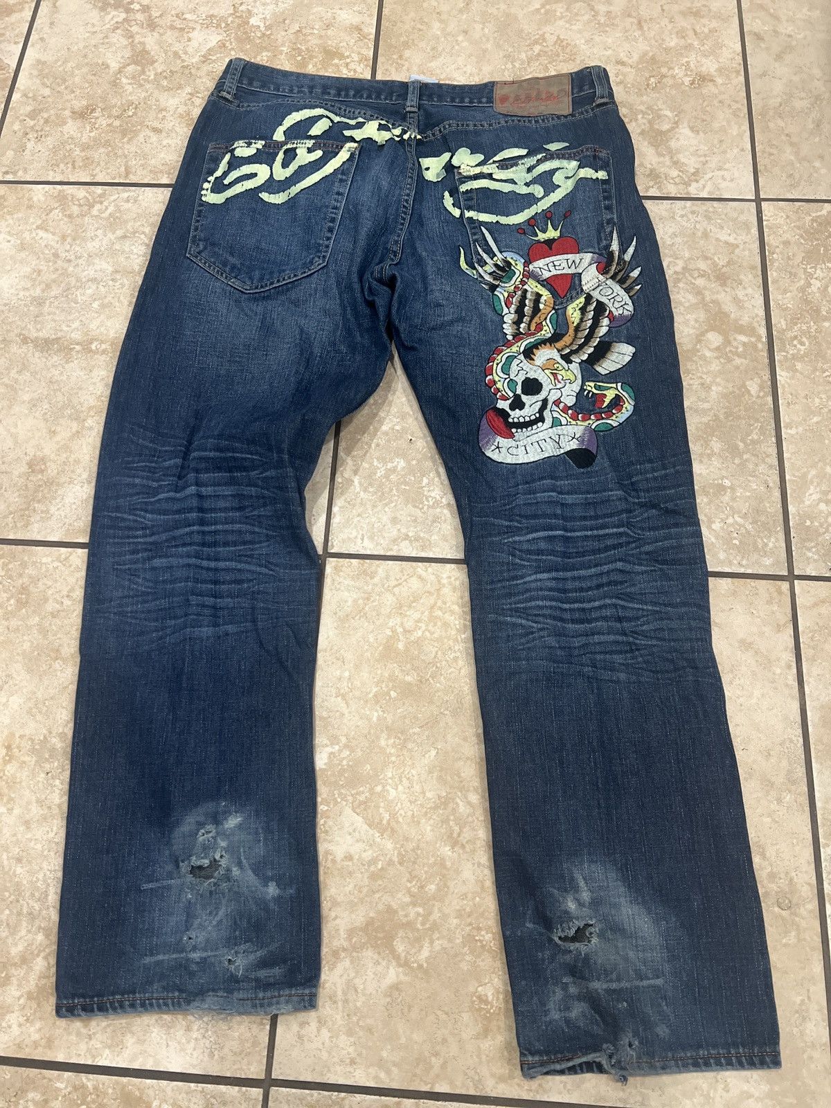 Ed Hardy Ed Hardy Jeans🩶 Size US 38 / EU 54 - 2 Thumbnail