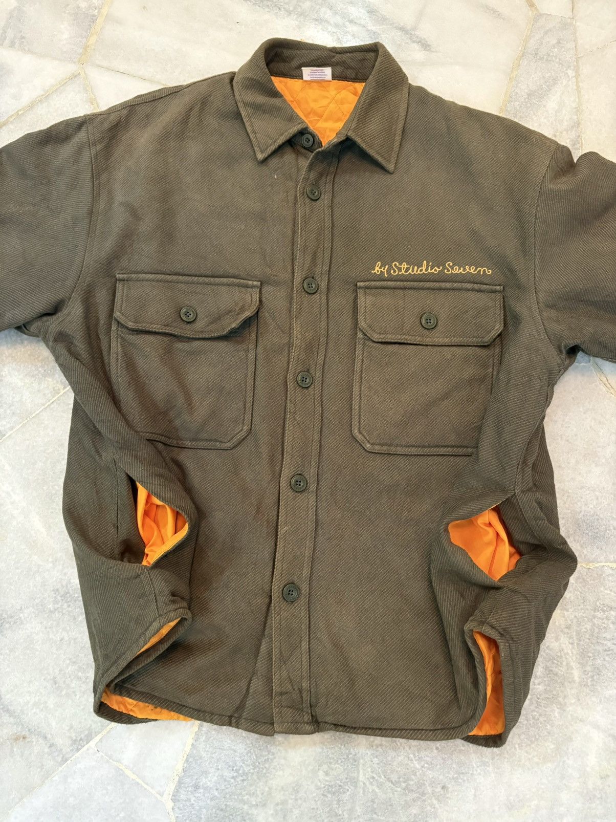 GU × Japanese Brand × Studio Seven Studio Seven 'Honest College' Oversize Shirt Size US XL / EU 56 / 4 - 12 Thumbnail