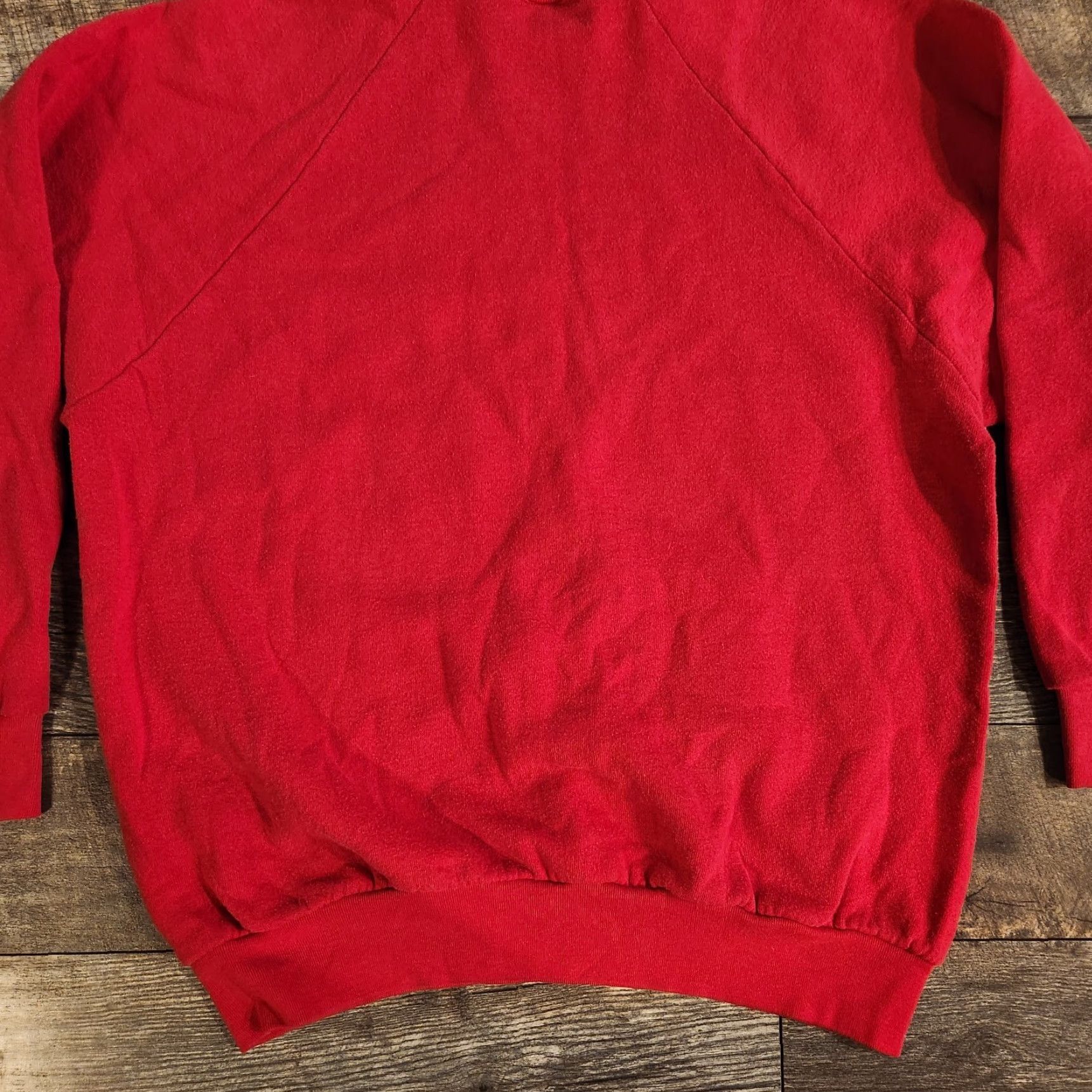 Fruit Of The Loom Vintage Fruit of the Loom Crewneck Sweatshirt Sz XL L Red Men Regular Pullover All Seasons Heavyweight USA Made 90s Retro Hipster Size US L / EU 52-54 / 3 - 5 Thumbnail
