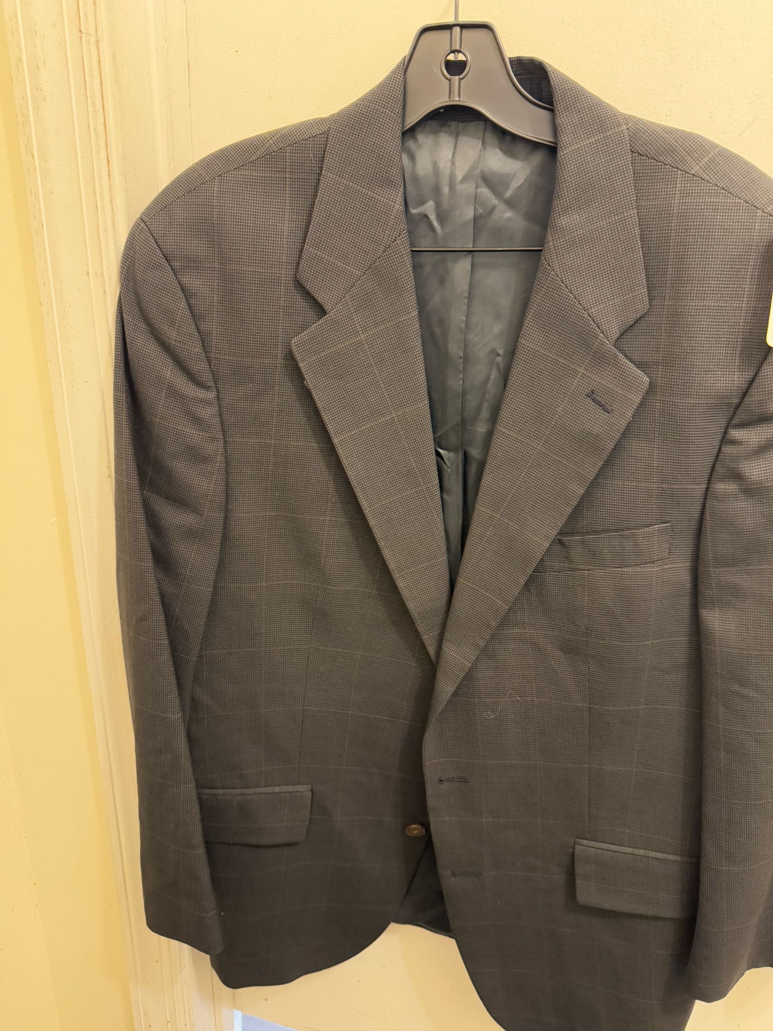 Ralph Lauren Ralph Lauren Wool Blazer – Gray Check Pattern – 100% Wool Size 40R - 8 Thumbnail