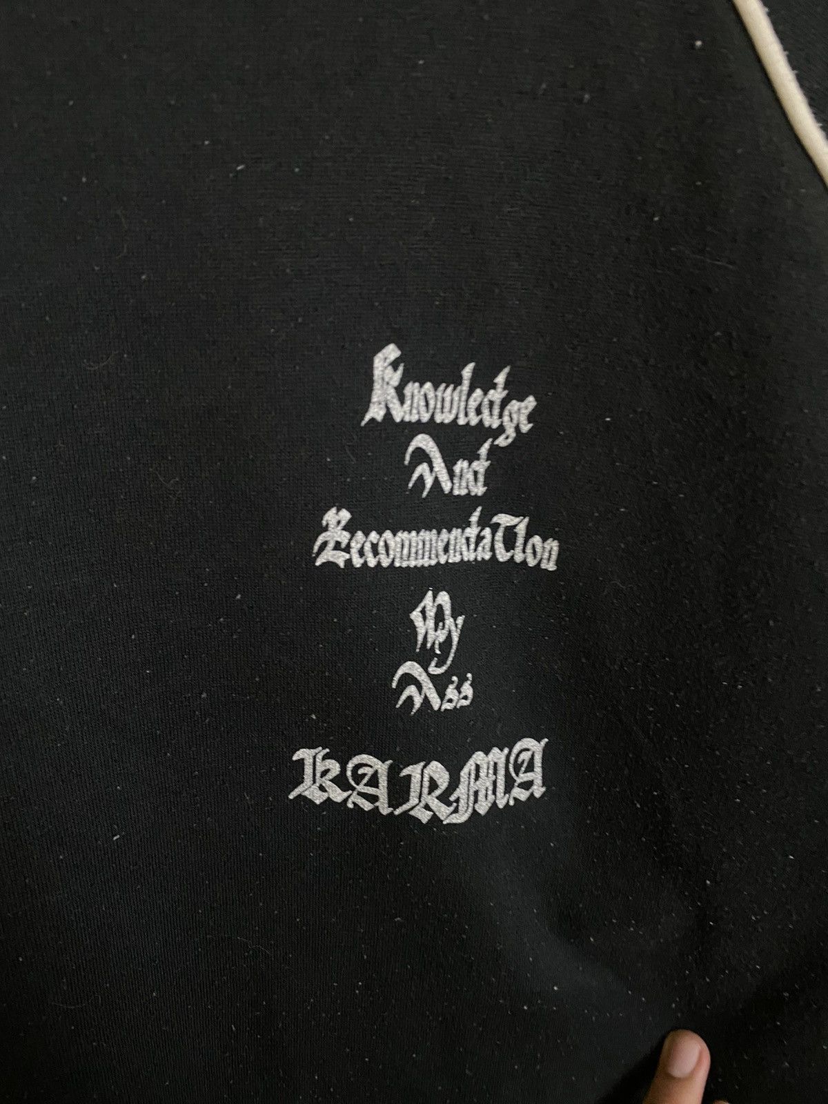 Japanese Brand Vintage Karma Sweatshirt Size US M / EU 48-50 / 2 - 5 Thumbnail