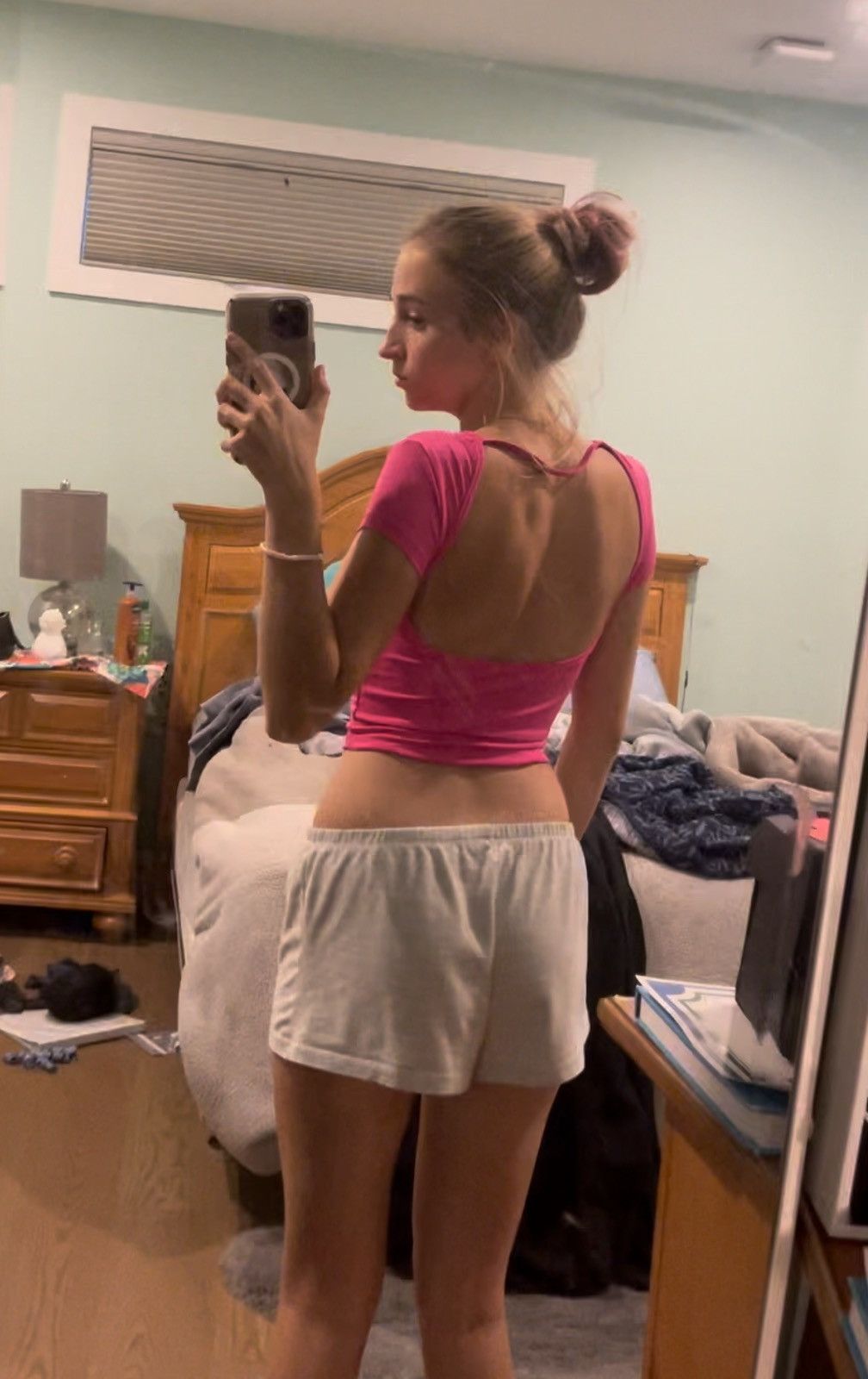 IDK Pink backless crop top Size S / US 4 / IT 40 - 4 Thumbnail