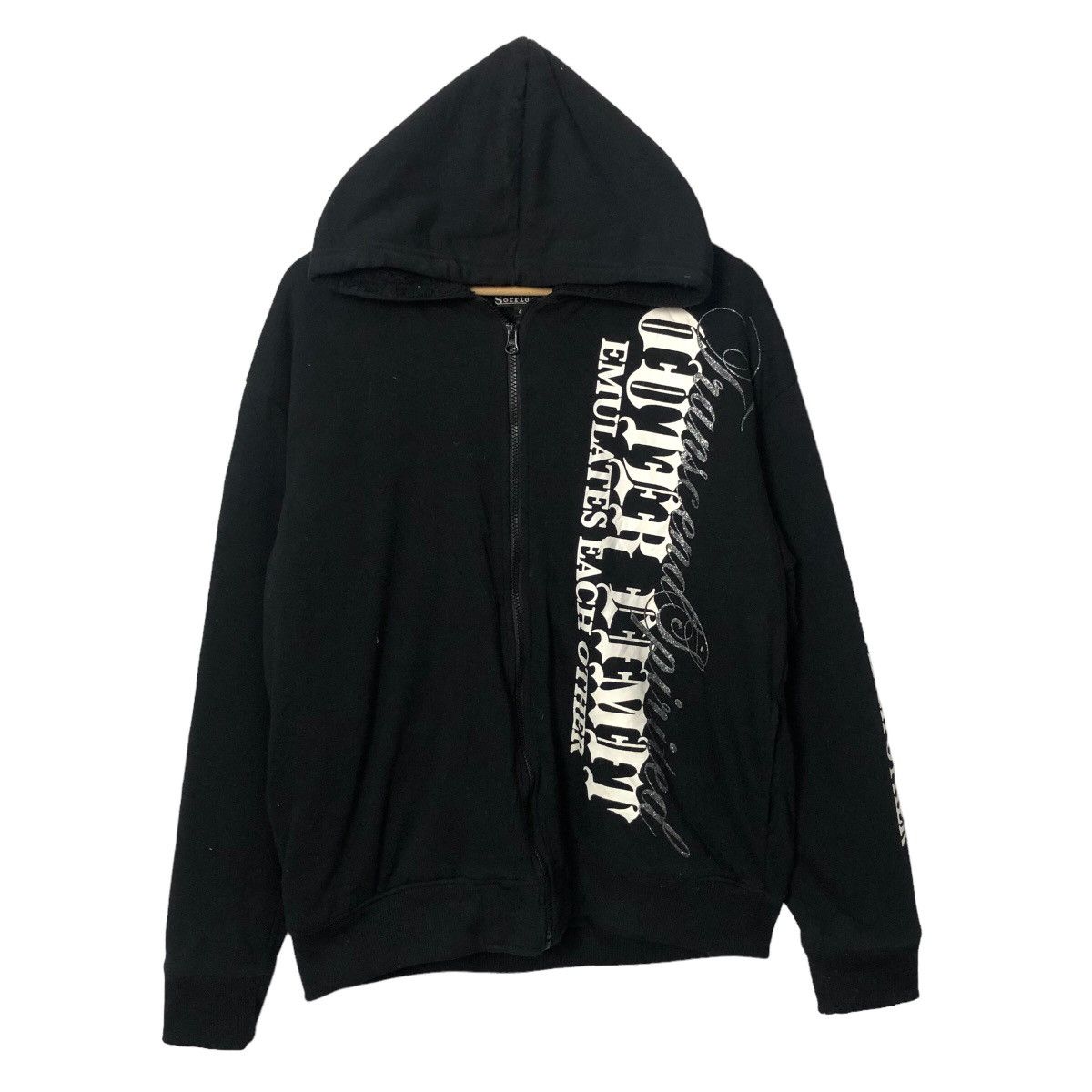 Seditionaries Vintage Sorridere Big Logo Zipper Ups Hoodie Jacket Size US XL / EU 56 / 4 - 2 Thumbnail