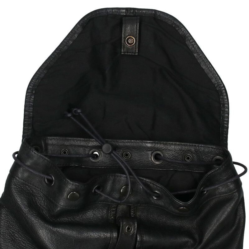 Yohji Yamamoto Yohji Yamamoto Pour Homme Pocket Detail Leather Backpack Size ONE SIZE - 5 Thumbnail