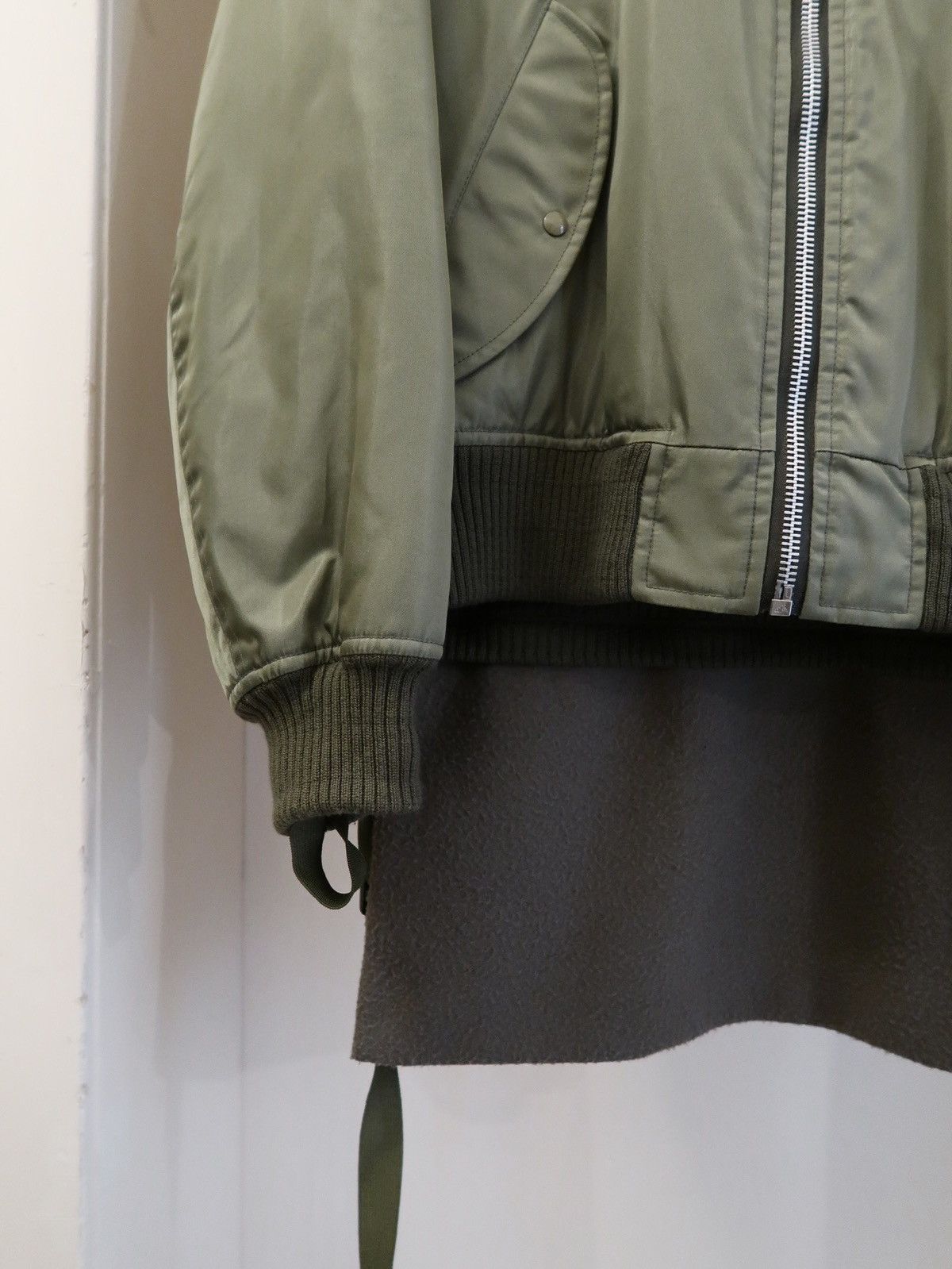 Helmut Lang Helmut Lang FW 2003 Sample bondage MA 1 Bomber jacket Size US M / EU 48-50 / 2 - 4 Thumbnail