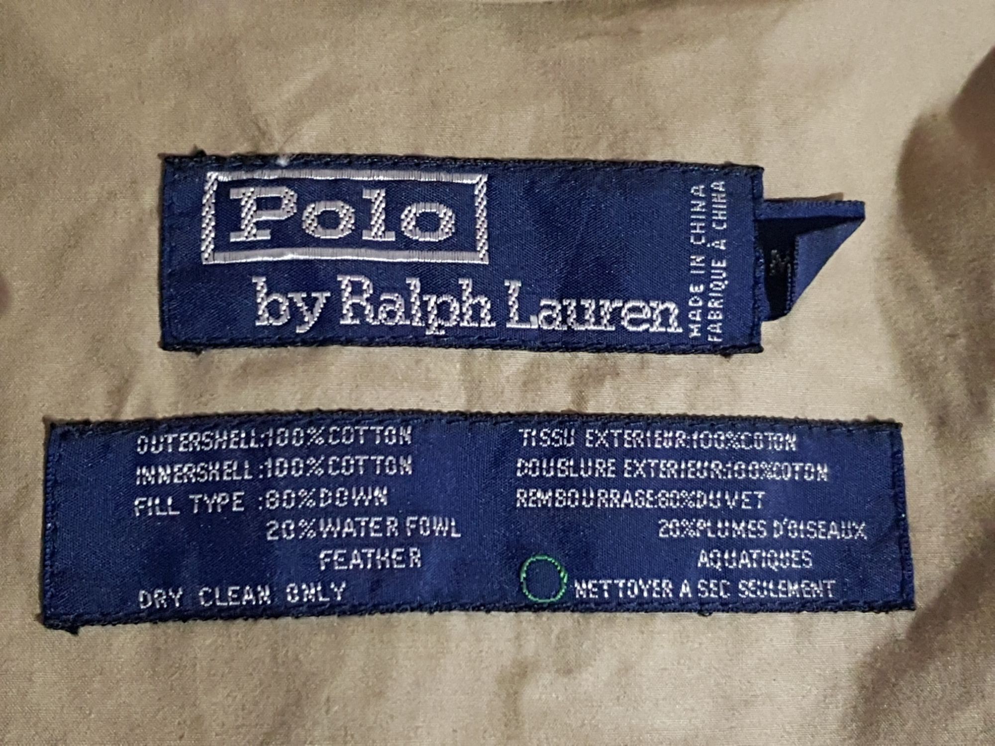 Polo Ralph Lauren Vintage POLO RALPH LAUREN Down-Filled Winter Puffer Coat M Size US M / EU 48-50 / 2 - 14 Thumbnail