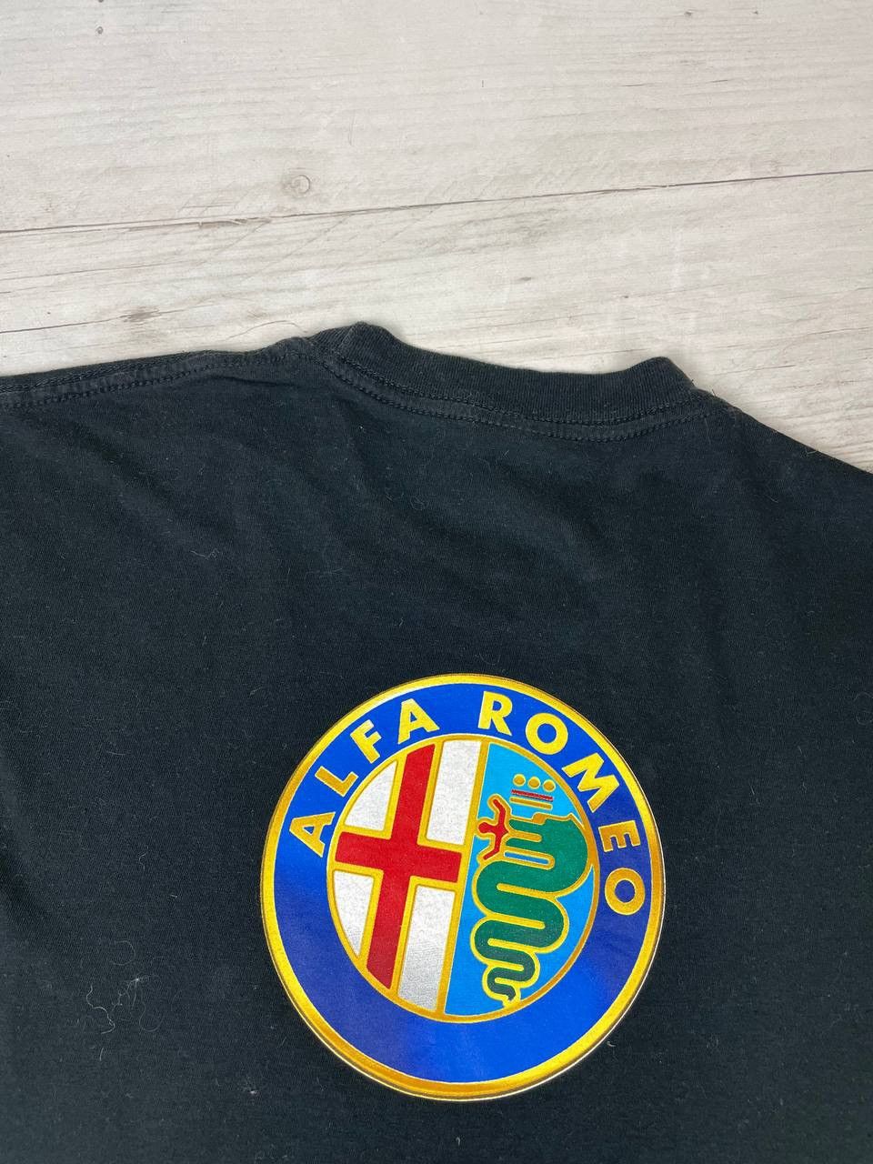 Other Vintage Alfa Romeo Big Logo Racing T Shirt F1 NASCAR 90s Size US M / EU 48-50 / 2 - 7 Thumbnail