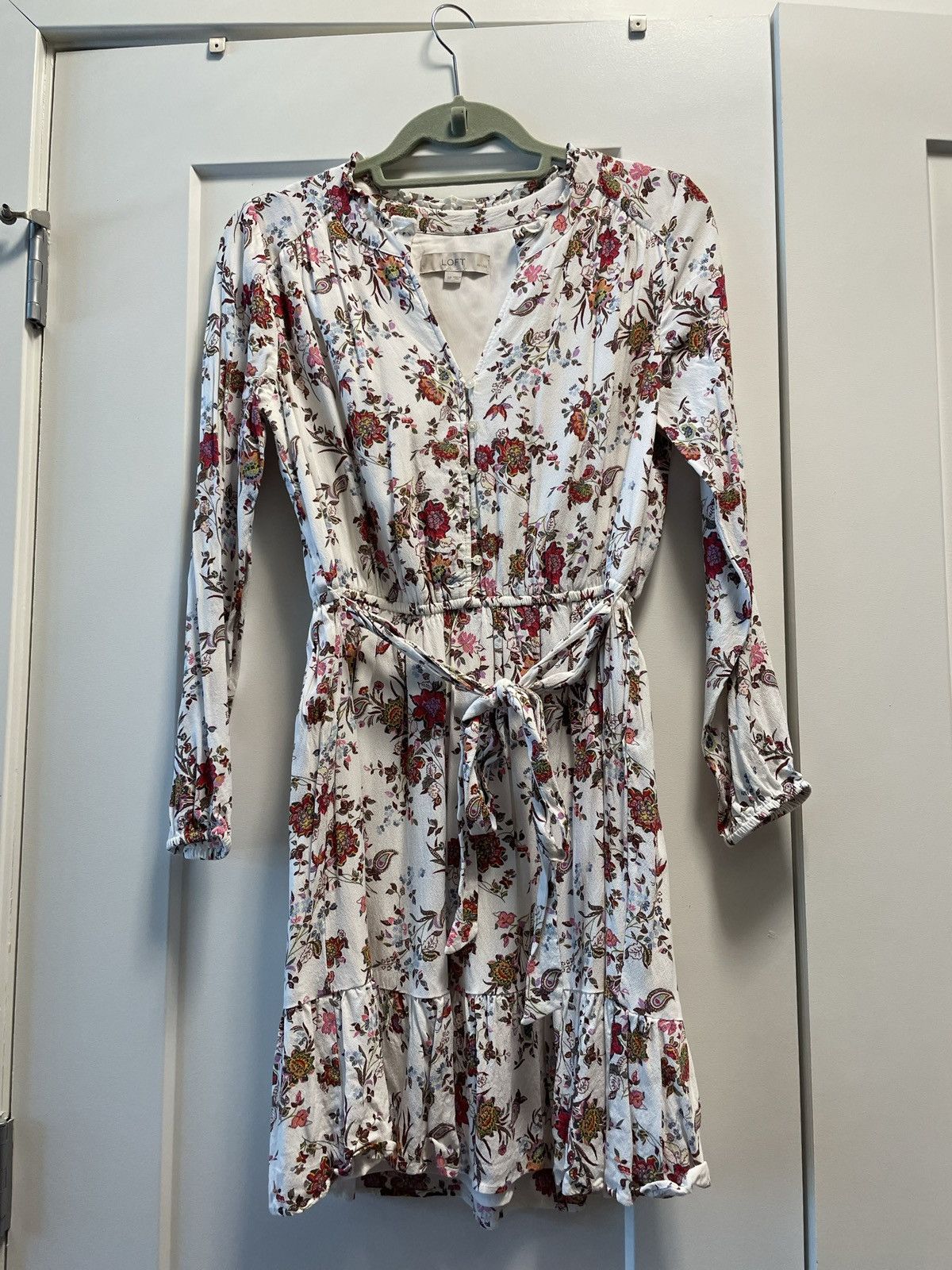 Loft Loft A-line PETITE dress Size S / US 4 / IT 40 - 1 Thumbnail