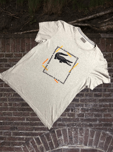 Lacoste Lacoste Big Logo Print Tee T-Shirt Size US L / EU 52-54 / 3 - 1 Thumbnail
