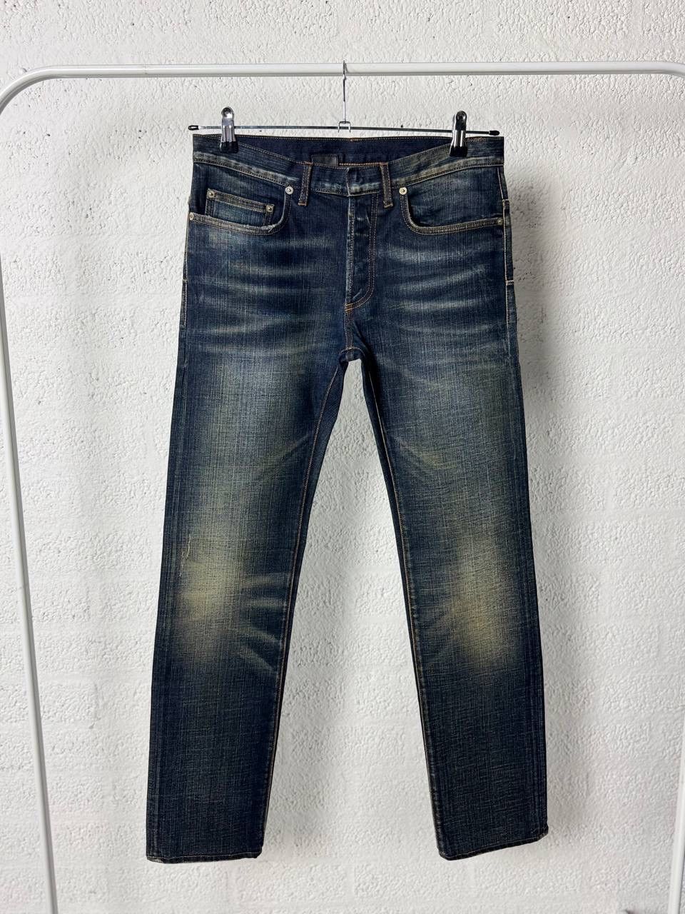Dior Dior Hedi Slimane Washed Denim Jeans Size US 31 - 5 Thumbnail