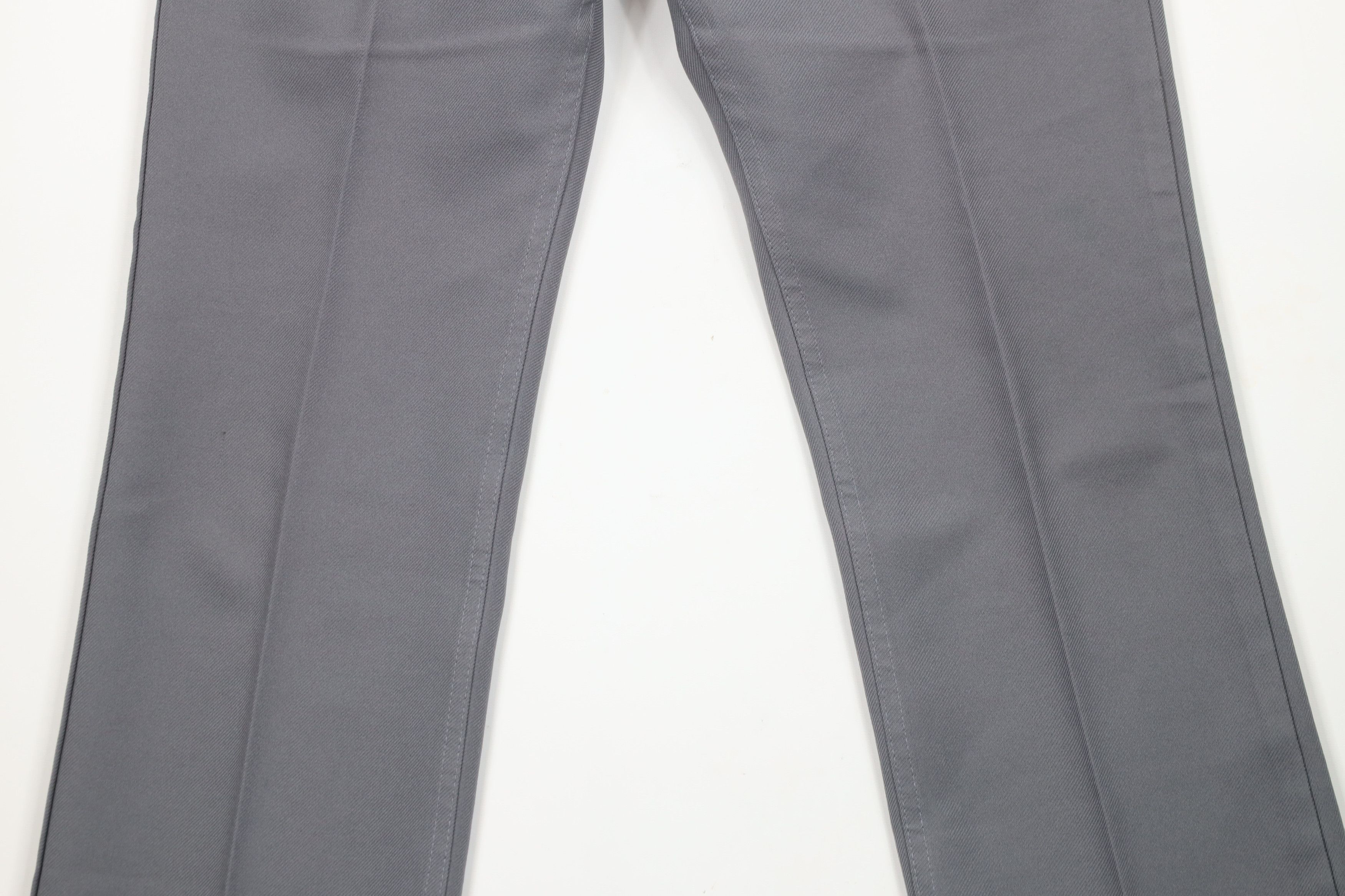 Vintage × Wrangler Vintage 70s Wrangler Flared Wide Leg Chino Pants Gray USA Size US 36 / EU 52 - 3 Thumbnail