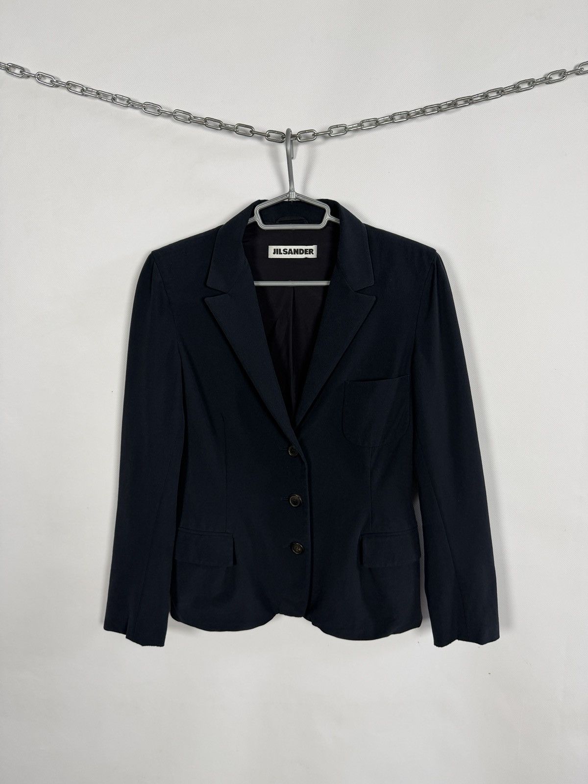 Jil Sander Jil Sander Stretch Three Button Blazer Jacket Luxury Size 34 Size XXS / US 00 / IT 34 - 1 Thumbnail