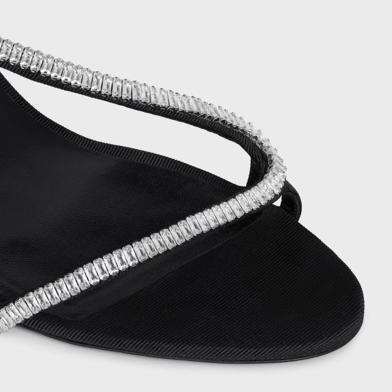 Celine o1bcso1str0625 358924433C Sandals in Black Size US 8 / IT 38 - 4 Thumbnail