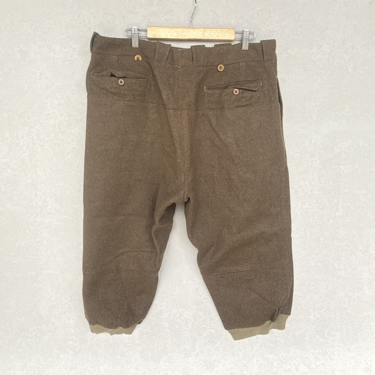 Other Vintage Brown Corduroy Trousers With Elastic W30 L34 Size US 30 / EU 46 - 7 Thumbnail