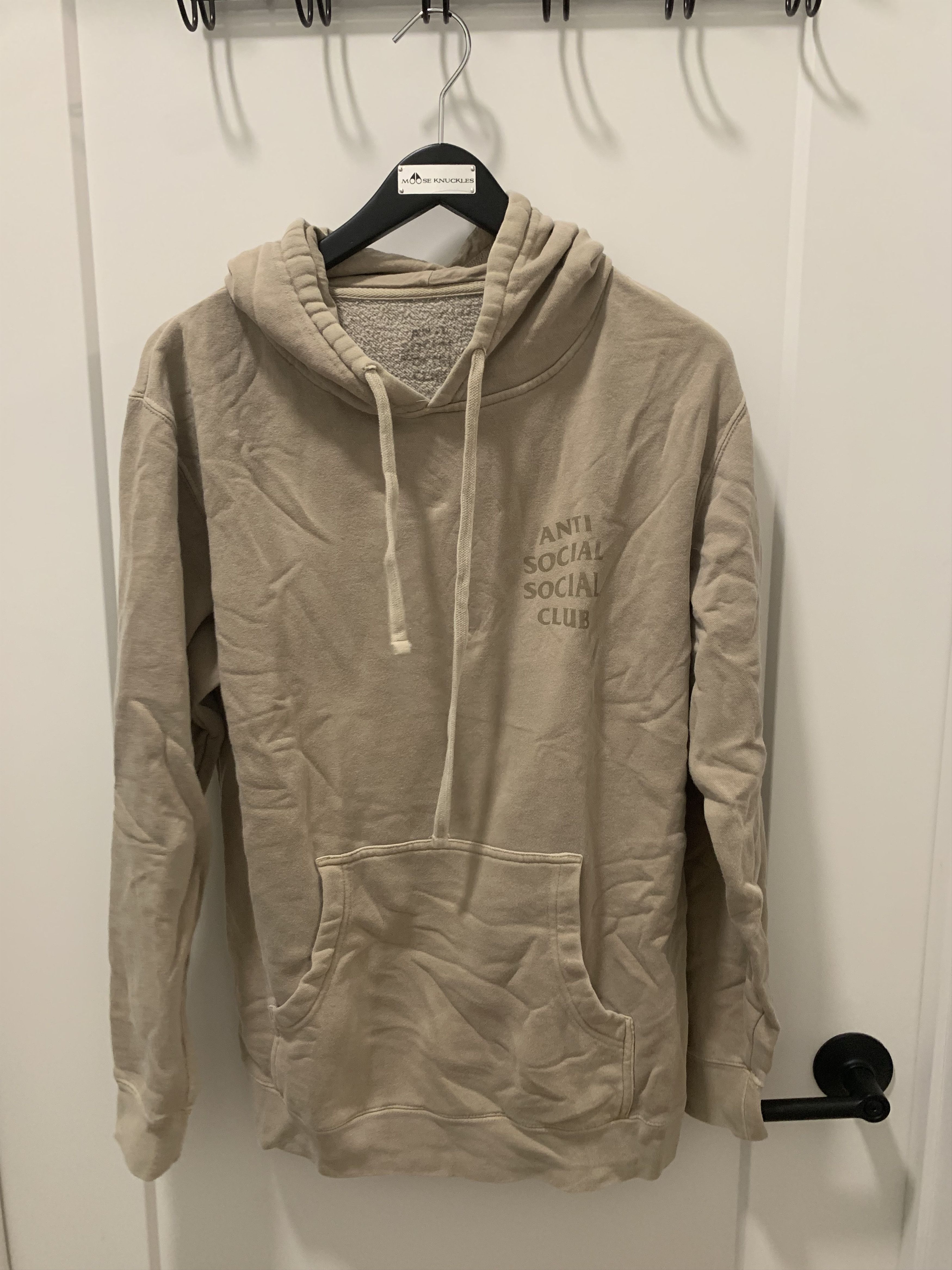 Anti Social Social Club Anti Social Social Club beige hoodie Size US L / EU 52-54 / 3 - 1 Thumbnail