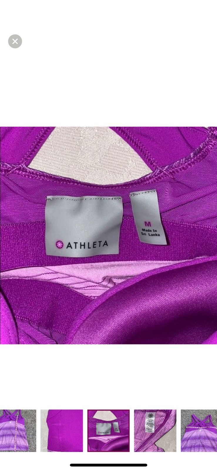 Athleta Athleta medium stride crunch and punch tank top Size M / US 6-8 / IT 42-44 - 6 Thumbnail
