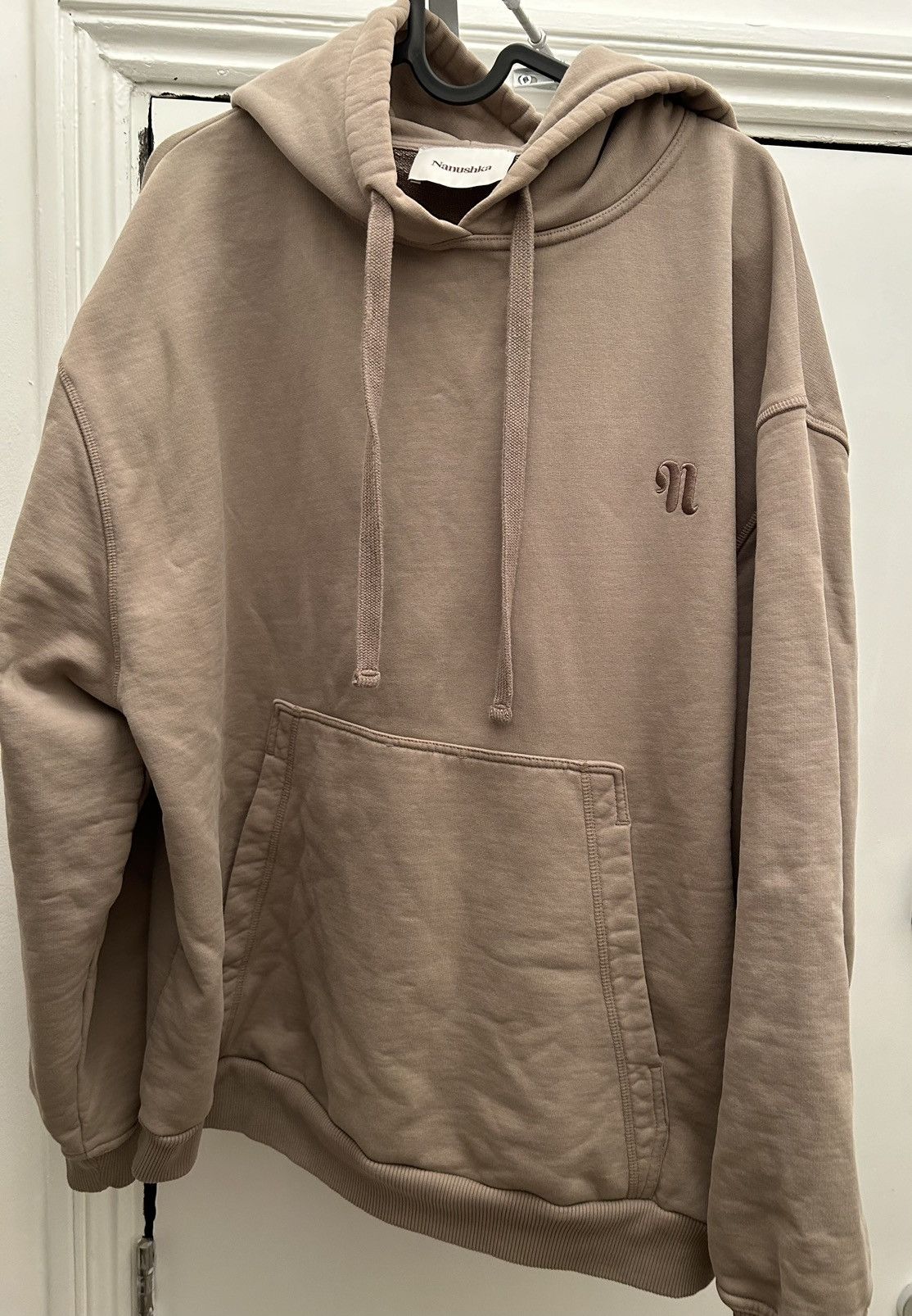 Nanushka Nahushka Brown Hoodie Size US L / EU 52-54 / 3 - 1 Thumbnail