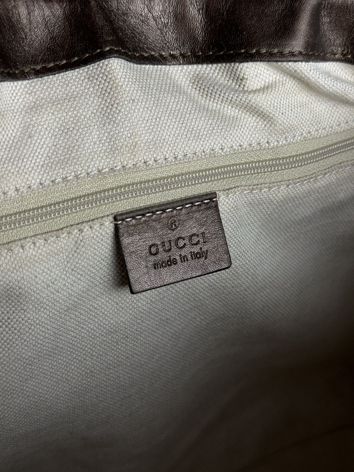Gucci Leather bag Gucci Sukey monogram GG original luxury item Size ONE SIZE - 7 Thumbnail
