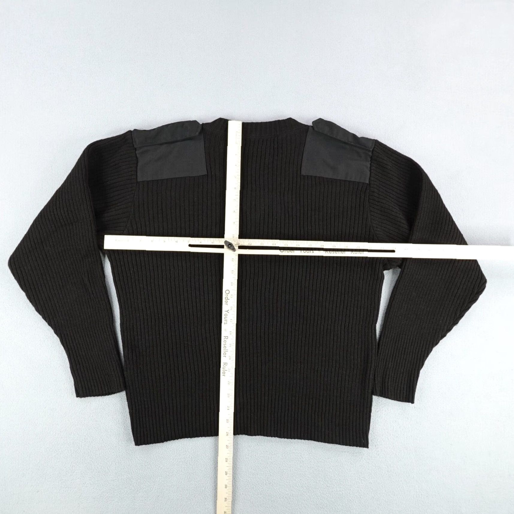 Vintage VINTAGE Horace Small Sweater Mens XL Black Commando Pullover V-Neck Size US XL / EU 56 / 4 - 5 Thumbnail