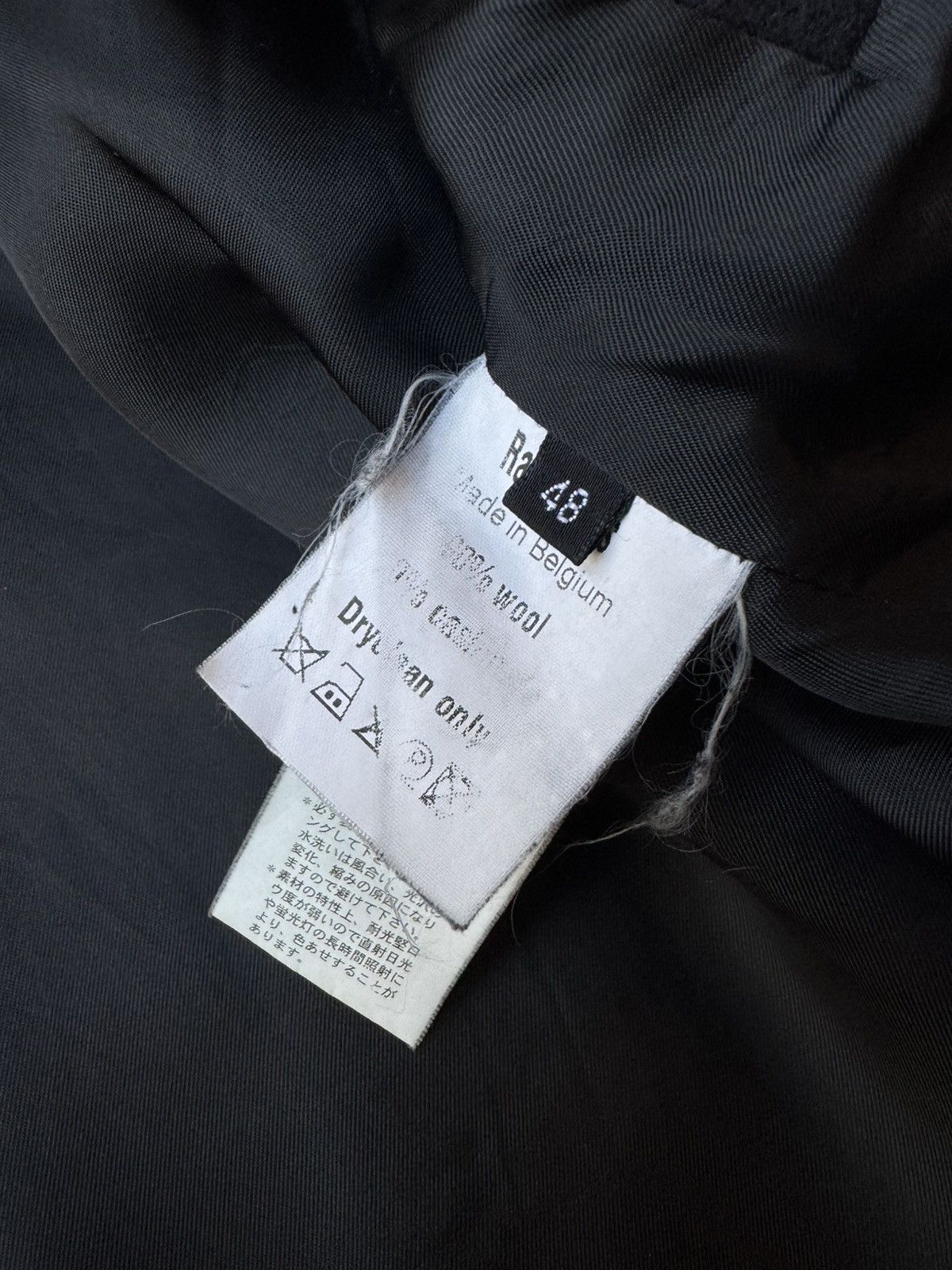 Raf Simons Raf Simons AW03 High-Neck Wool Bomber Jacket Size US M / EU 48-50 / 2 - 10 Thumbnail