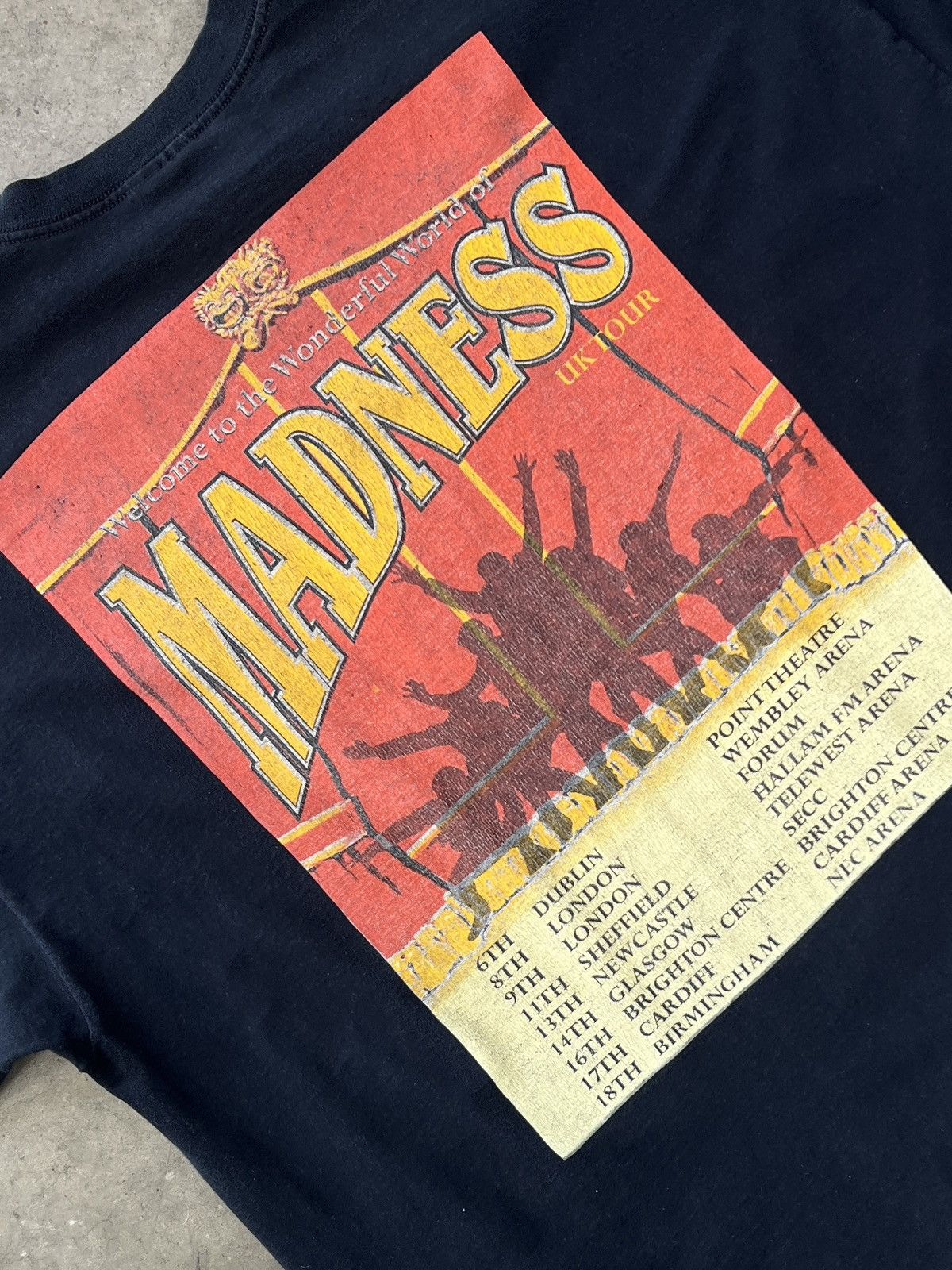 Band Tees Vintage 2007 Madness Europe UK Tour Wonderful World Tee XXL Size US XXL / EU 58 / 5 - 1 Thumbnail