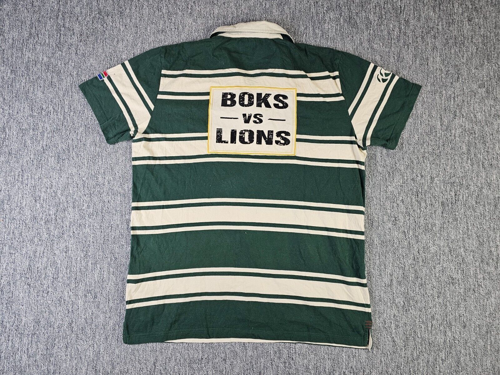 Canterbury of New Zealand 009 Canterbury Springboks Lions Tour Rugby Polo Shirt 2XL Size US XXL / EU 58 / 5 - 2 Thumbnail