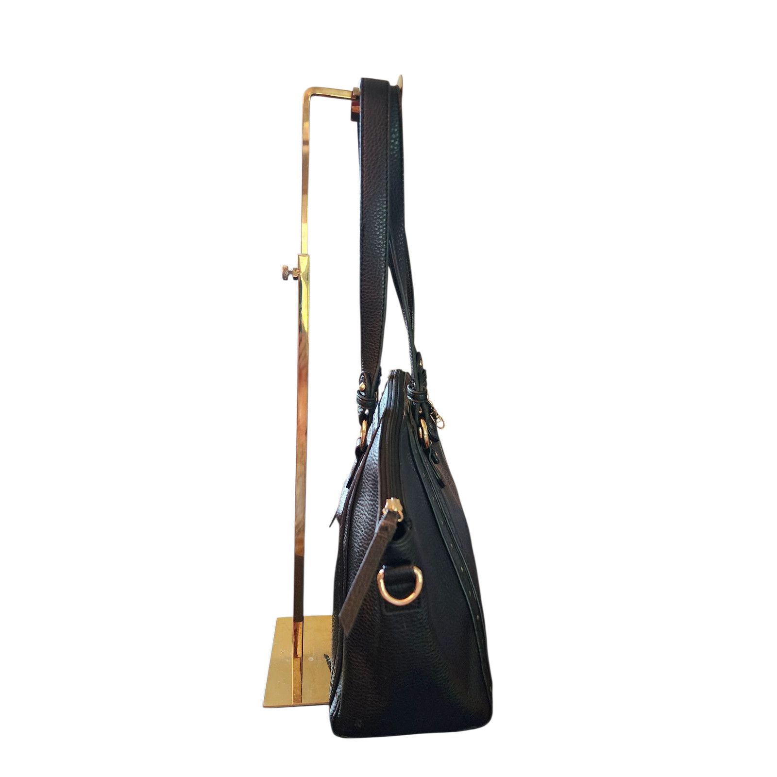 Jessica Simpson Jessica Simpson black faux leather bag with matching wallet. Size ONE SIZE - 5 Thumbnail