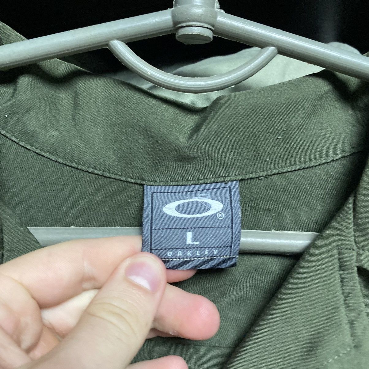 Oakley Vintage Oakley Softwear Metal logo 90’s y2k opium shirt Size US L / EU 52-54 / 3 - 4 Thumbnail