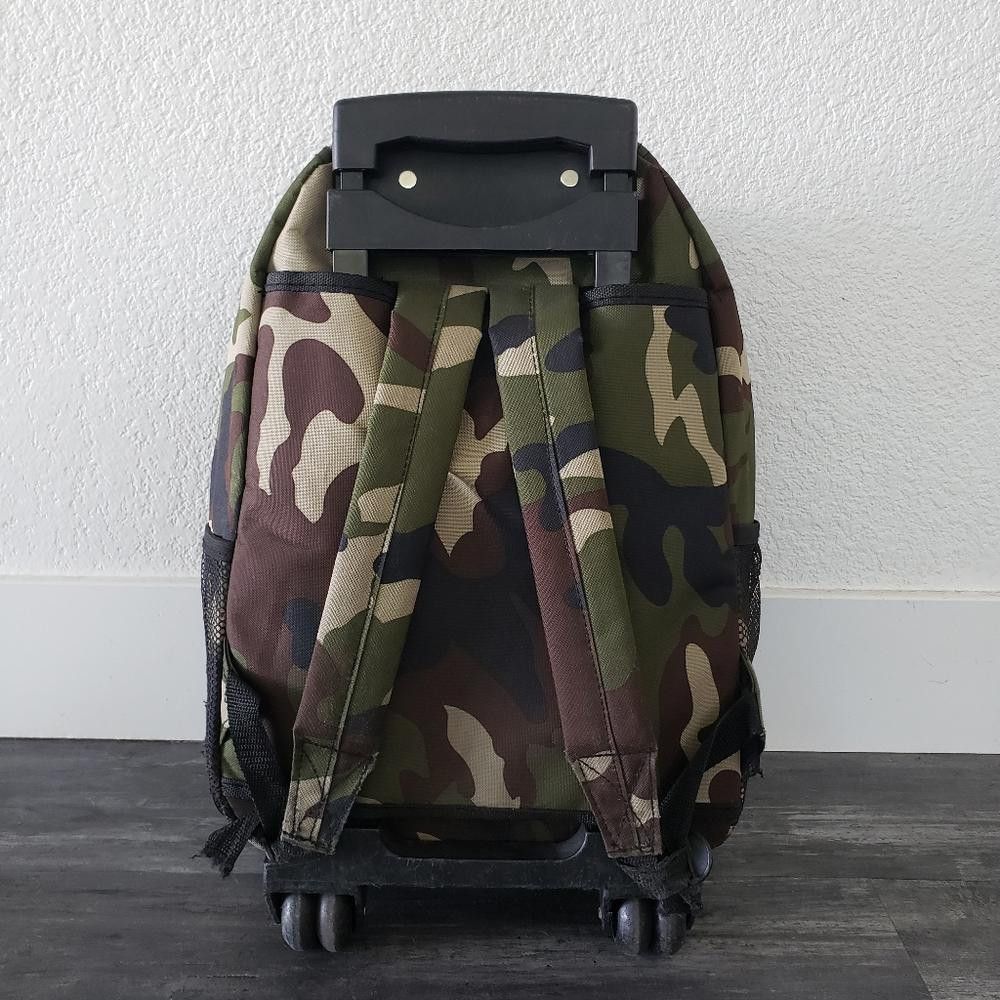 Rolland Berry Colur Camouflage Rockland Travel 2 Roller Backpack Size ONE SIZE - 7 Thumbnail