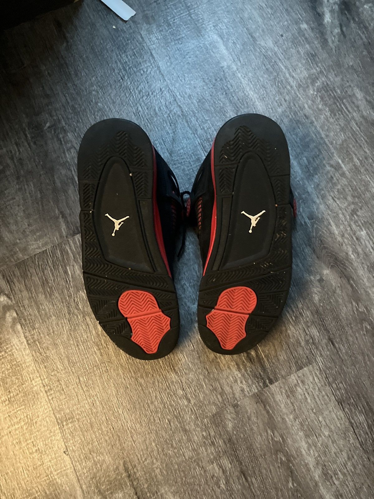 Jordan Brand × Nike Jordan 4 Red Thunders 11.5M Size US 11.5 / EU 44-45 - 6 Thumbnail