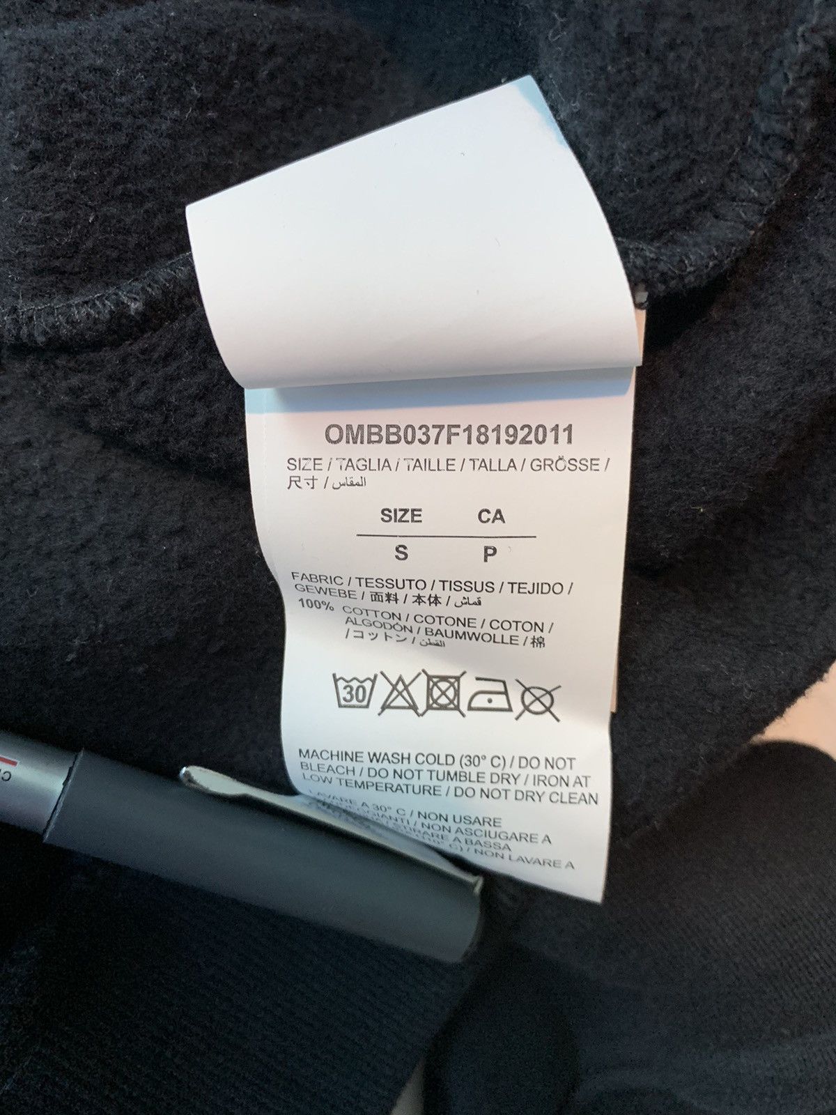 Off-White OFF-WHITE Bernini Hoodie Size US S / EU 44-46 / 1 - 14 Thumbnail