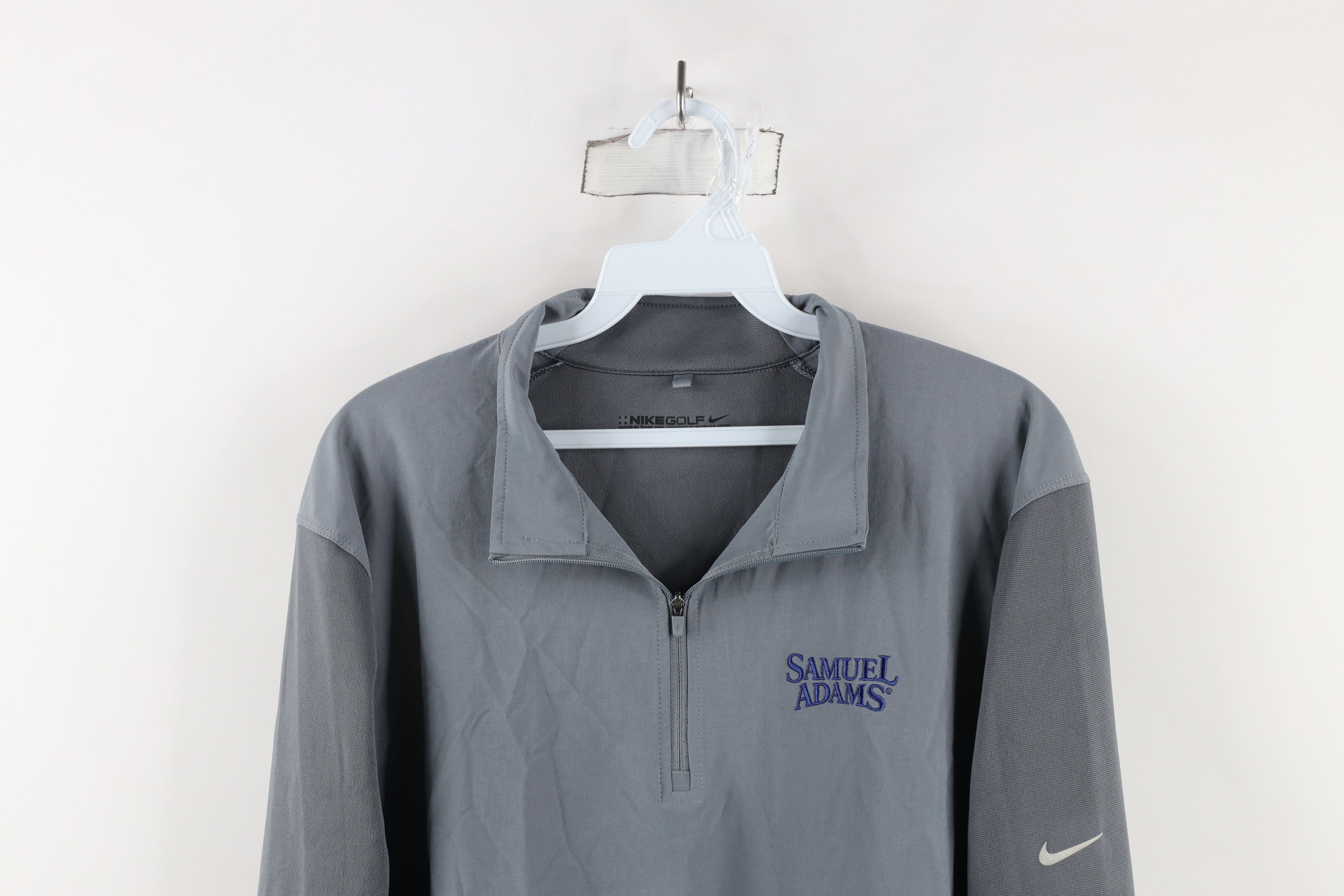 Nike × Vintage Nike Golf Samuel Adams Beer Half Zip Pullover Jacket Top Size US M / EU 48-50 / 2 - 2 Thumbnail